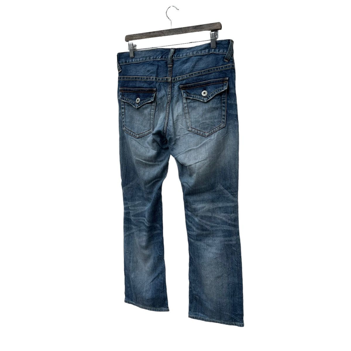 Japanese Brand VINTAGE UNIQLO JAPAN DENIM INSPIRED BY UNDERCOVER JAPAN Size US 36 / EU 52 - 8 Thumbnail