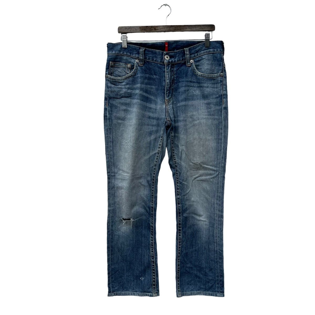 Japanese Brand VINTAGE UNIQLO JAPAN DENIM INSPIRED BY UNDERCOVER JAPAN Size US 36 / EU 52 - 1 Thumbnail