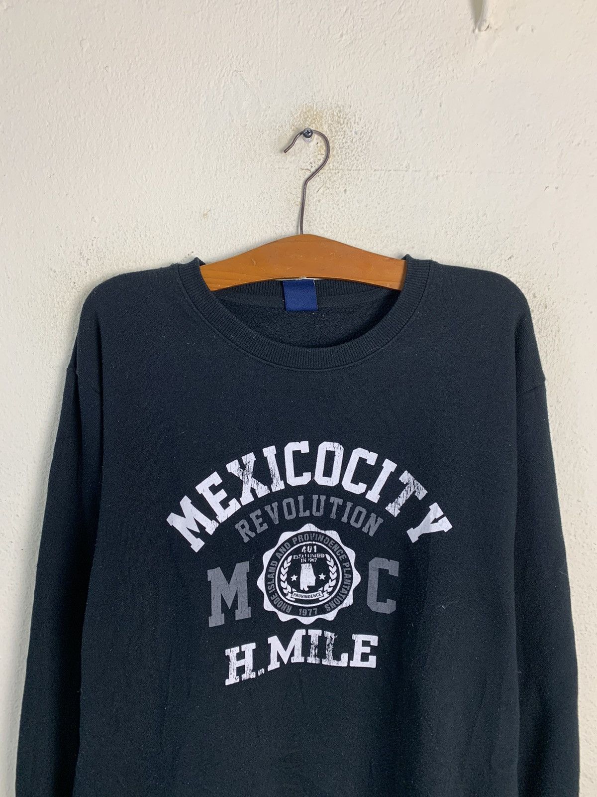 Japanese Brand New Wave Club Mexico City Revolution Sweatshirt Size US L / EU 52-54 / 3 - 4 Thumbnail