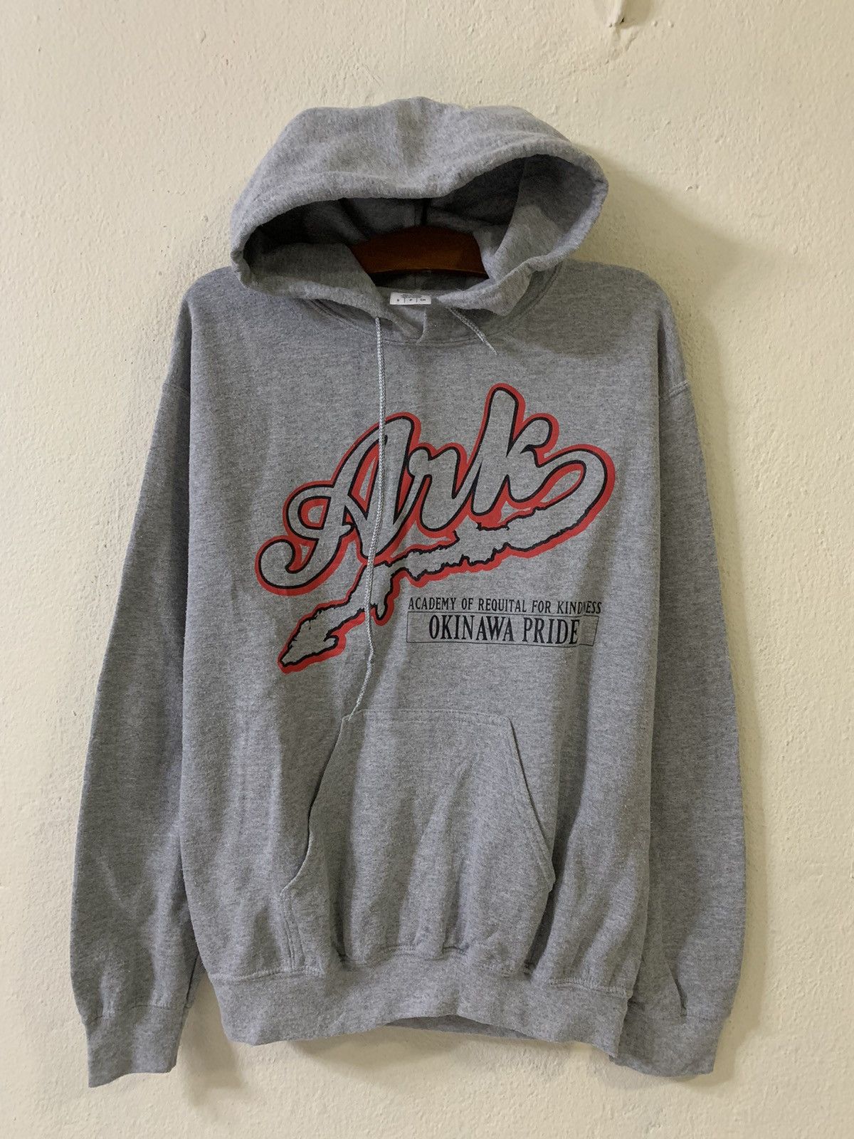 Japanese Brand Ark Okinawa Pride Hoodie Size US S / EU 44-46 / 1 - 1 Thumbnail