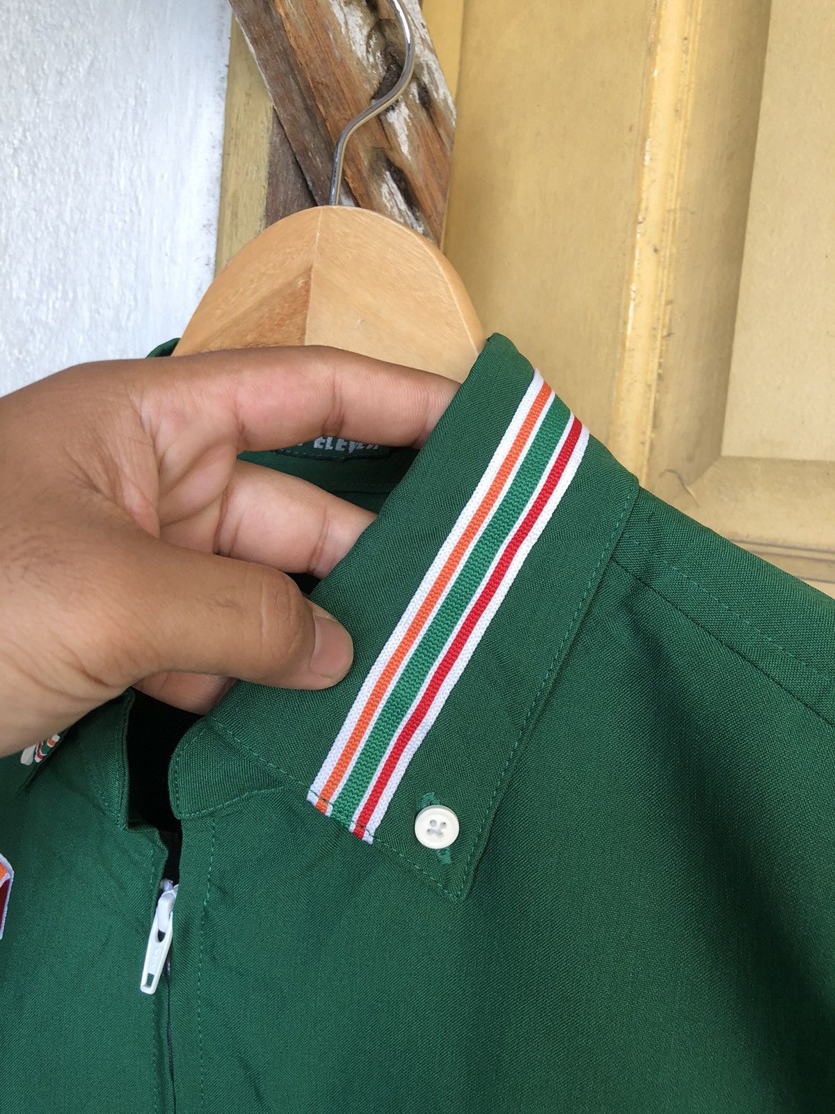Other Vintage 7 Eleven Zipper Work Shirt Size US M / EU 48-50 / 2 - 12 Thumbnail