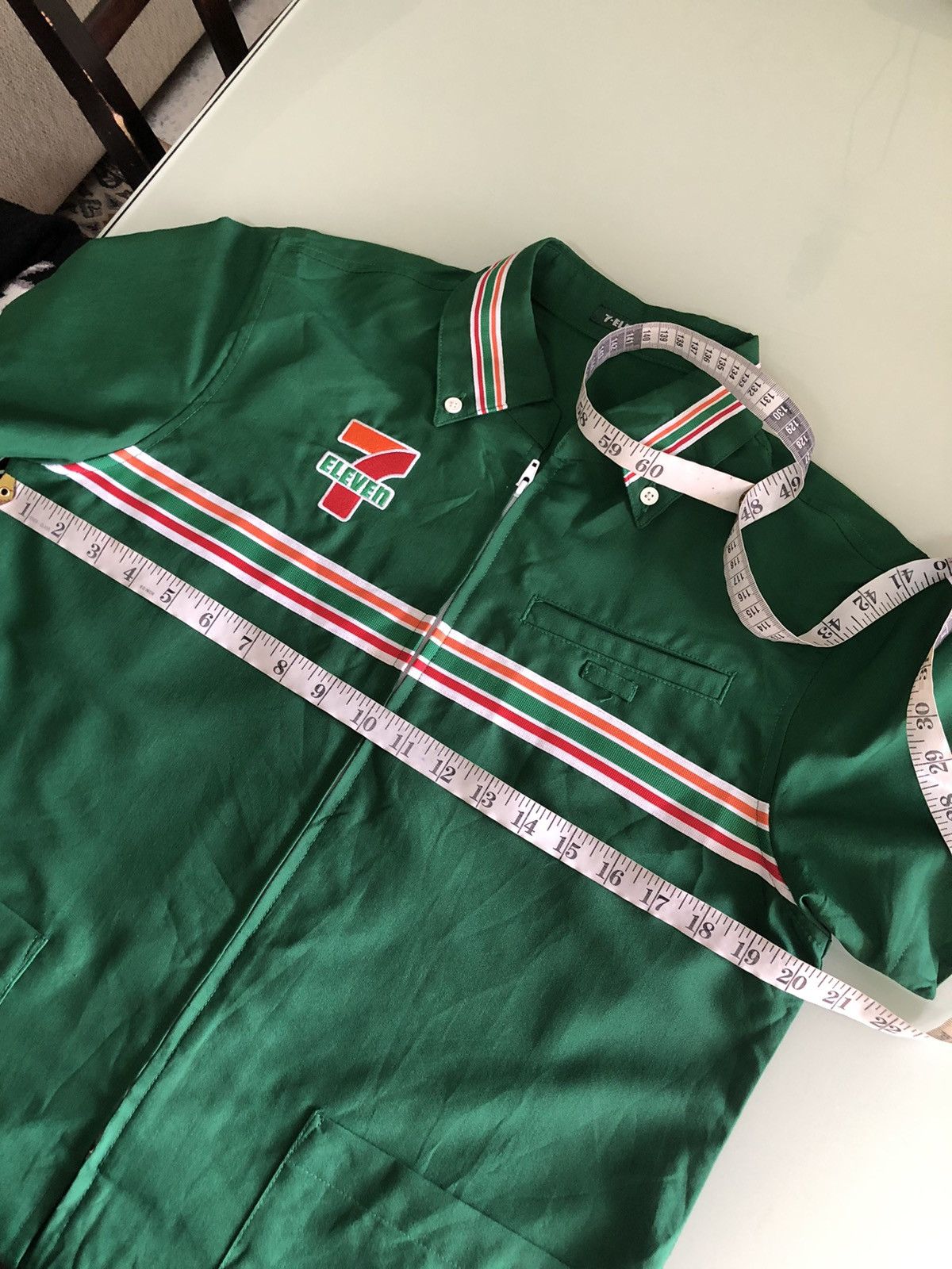 Other Vintage 7 Eleven Zipper Work Shirt Size US M / EU 48-50 / 2 - 18 Thumbnail