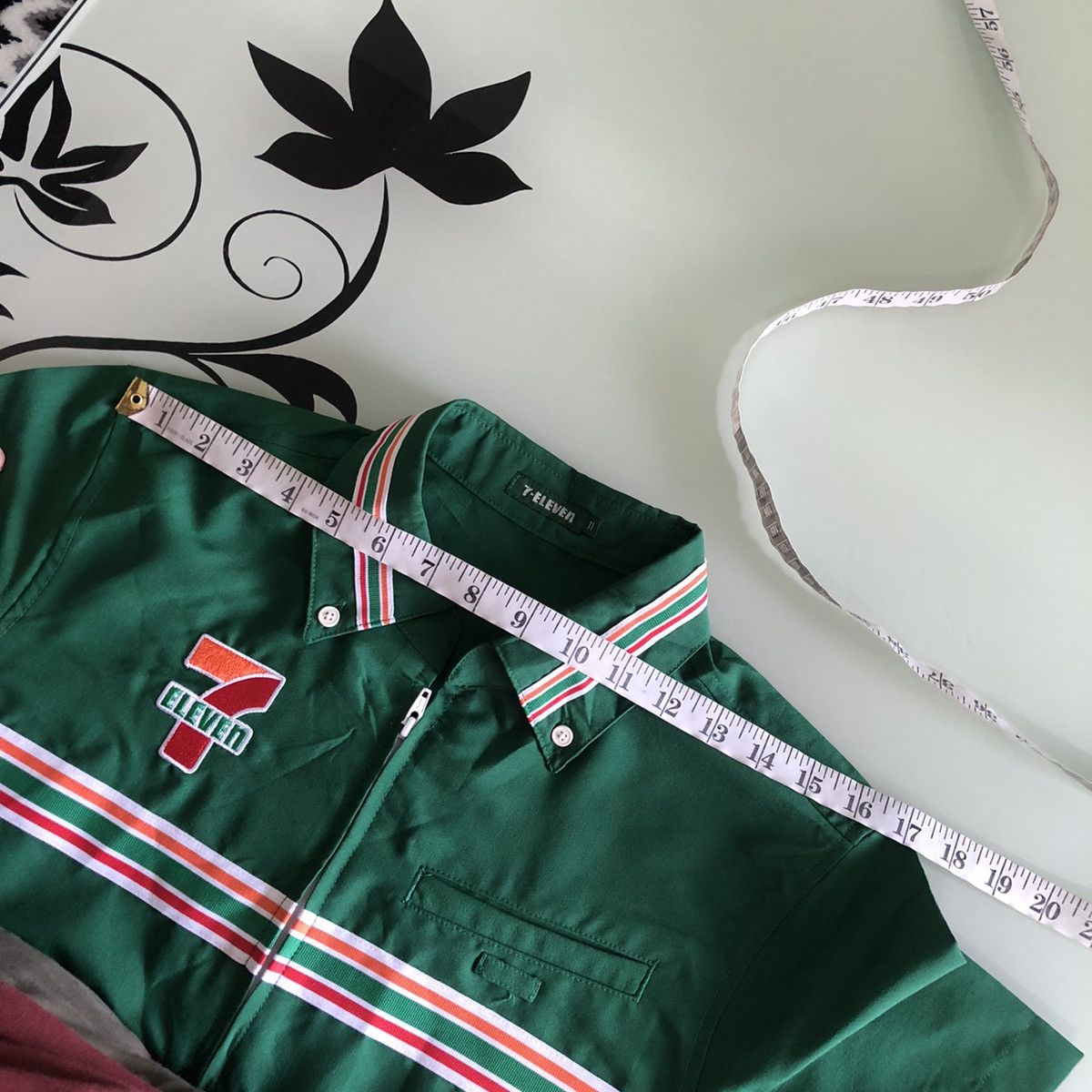 Other Vintage 7 Eleven Zipper Work Shirt Size US M / EU 48-50 / 2 - 20 Thumbnail