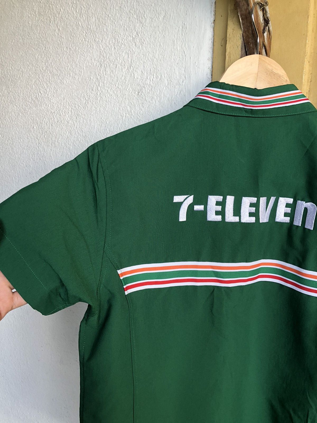 Other Vintage 7 Eleven Zipper Work Shirt Size US M / EU 48-50 / 2 - 14 Thumbnail