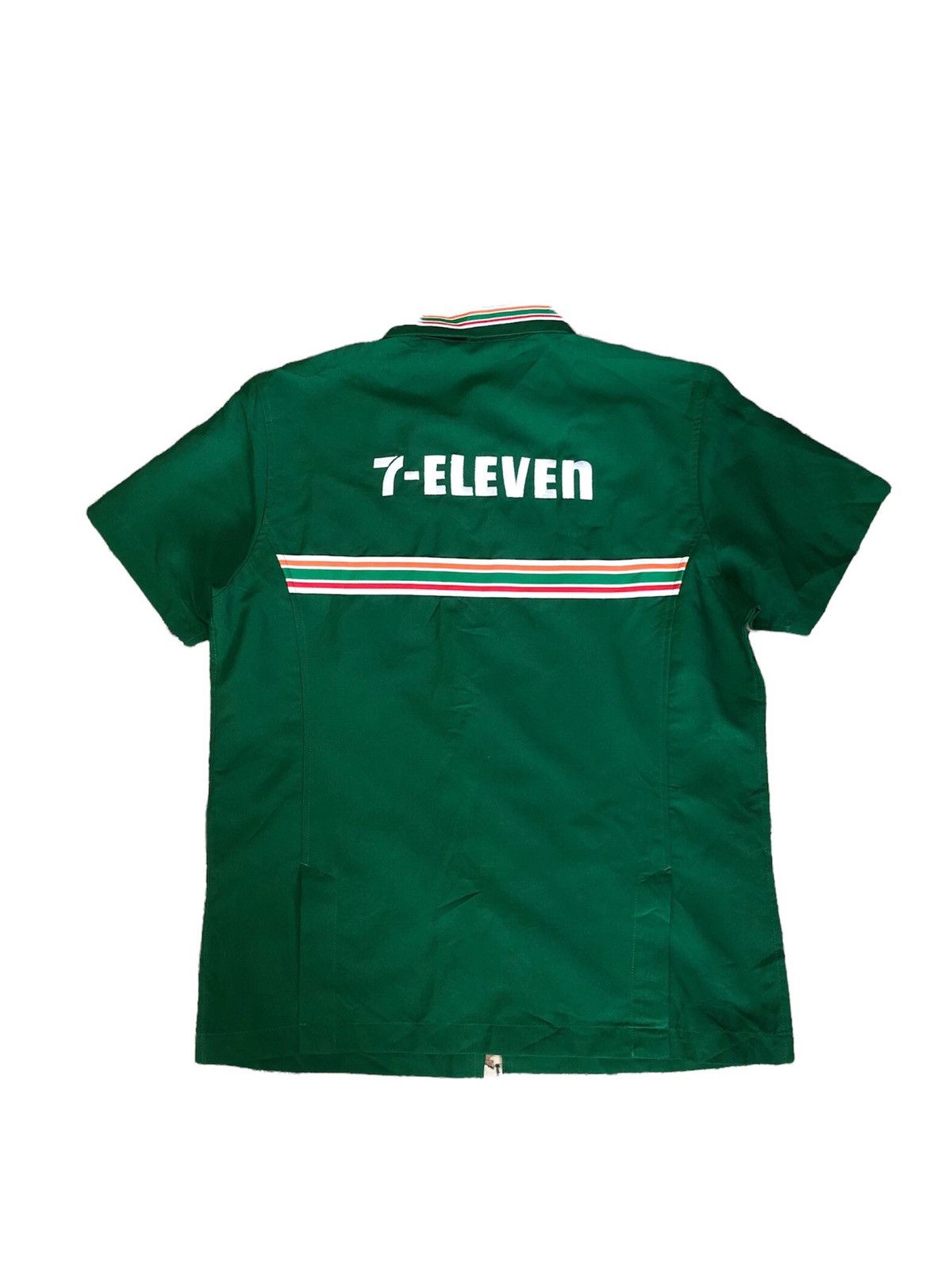 Other Vintage 7 Eleven Zipper Work Shirt Size US M / EU 48-50 / 2 - 2 Thumbnail