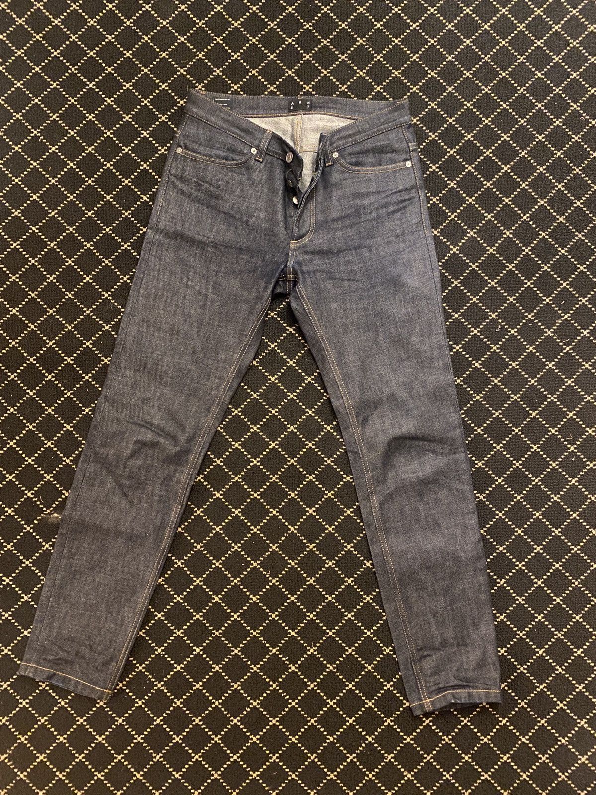 Asket Asket Raw Denim Slim Fit Jeans Size US 30 / EU 46 - 1 Thumbnail