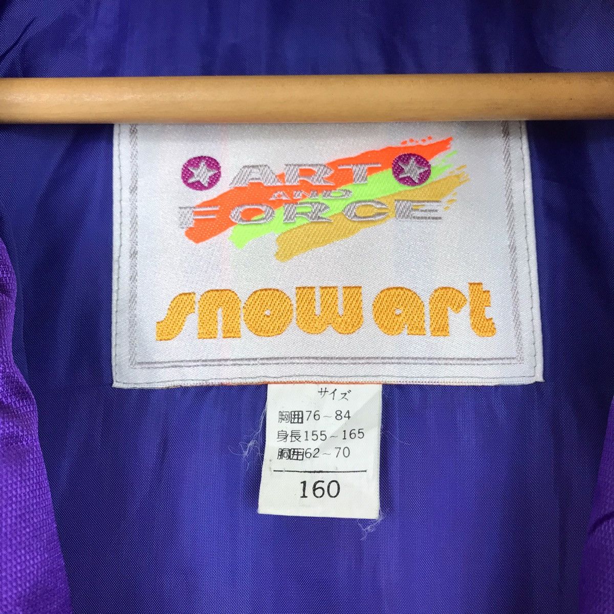 Vintage Vintage SNOWART Ski Jacket Colourful Design Ski Wear Size US M / EU 48-50 / 2 - 4 Thumbnail