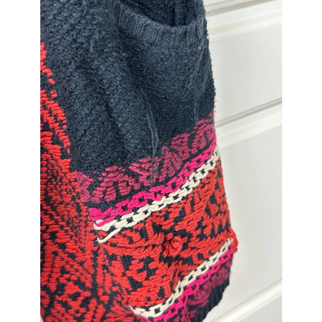 Lucky Brand Lucky Brand Red & Black Cardigan Size S / US 4 / IT 40 - 5 Thumbnail