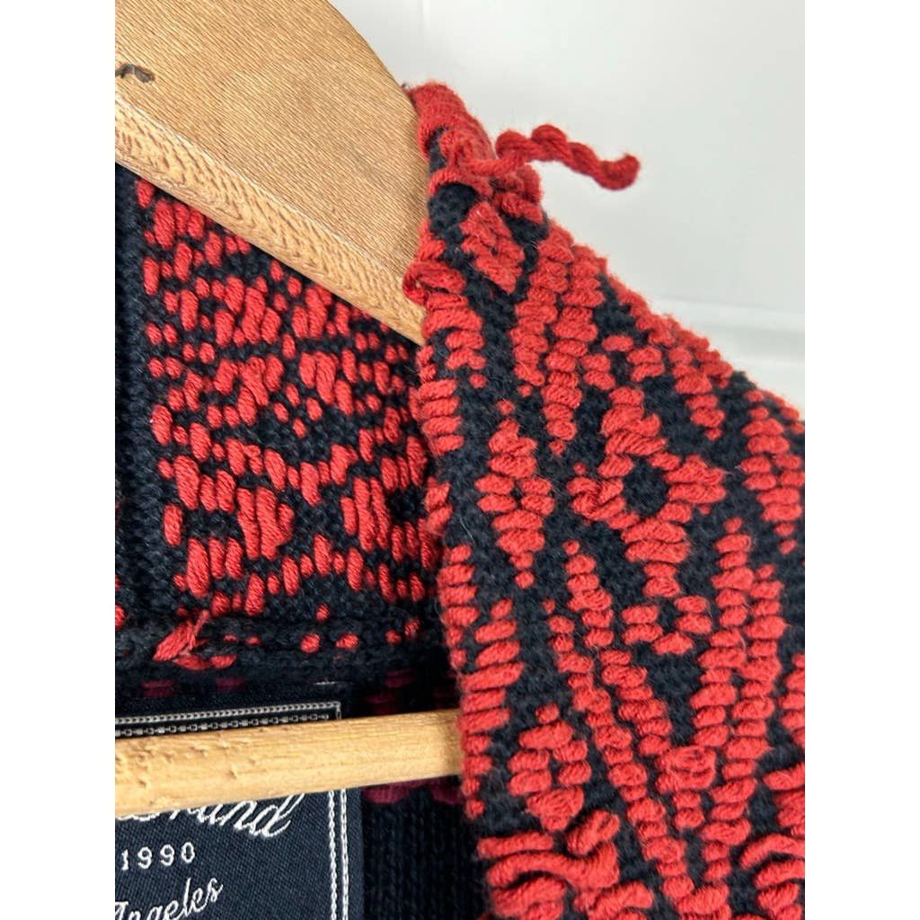 Lucky Brand Lucky Brand Red & Black Cardigan Size S / US 4 / IT 40 - 4 Thumbnail
