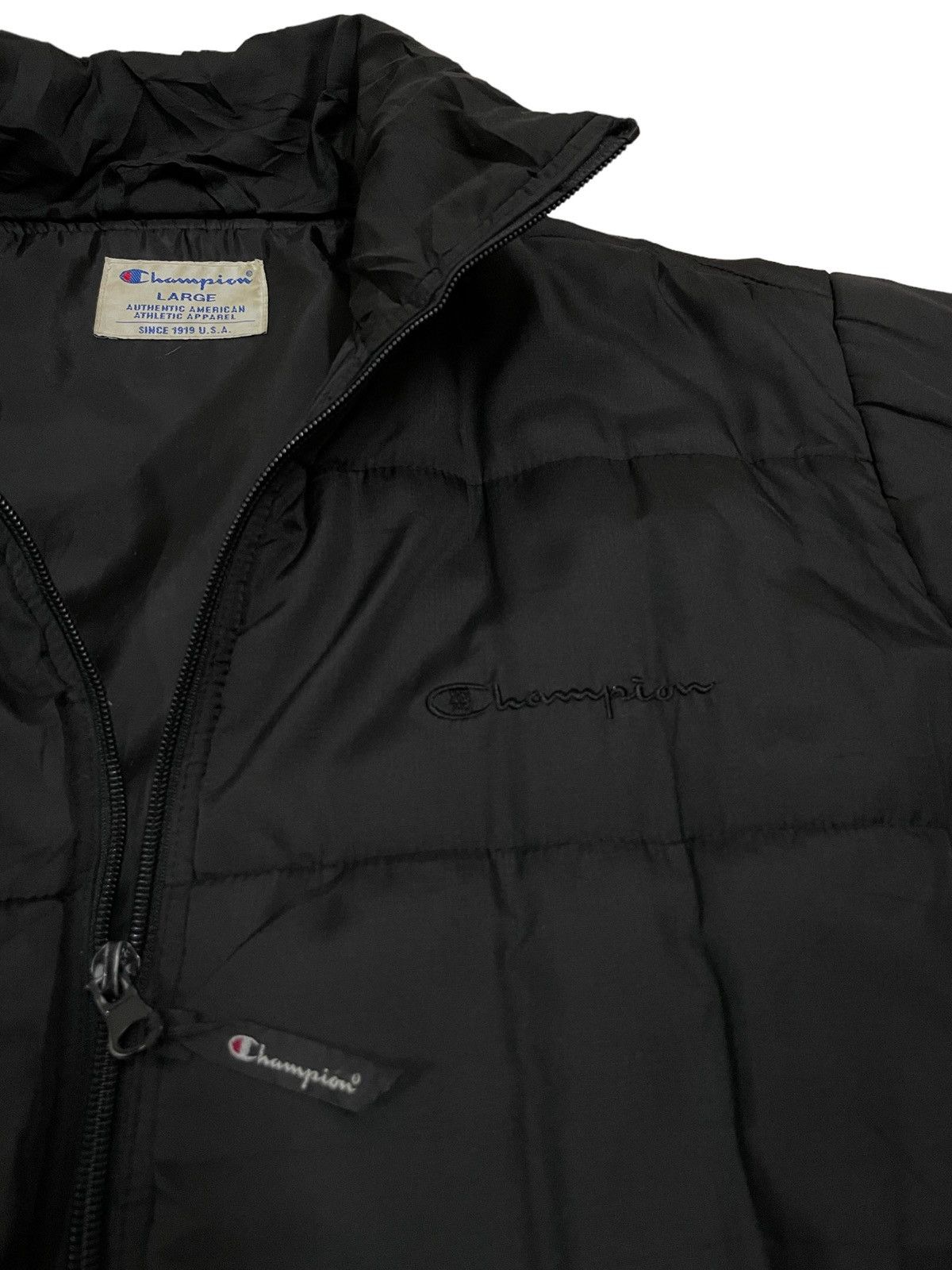 Champion Champion Streetstyle Black Padded Half Coat Size US L / EU 52-54 / 3 - 7 Thumbnail