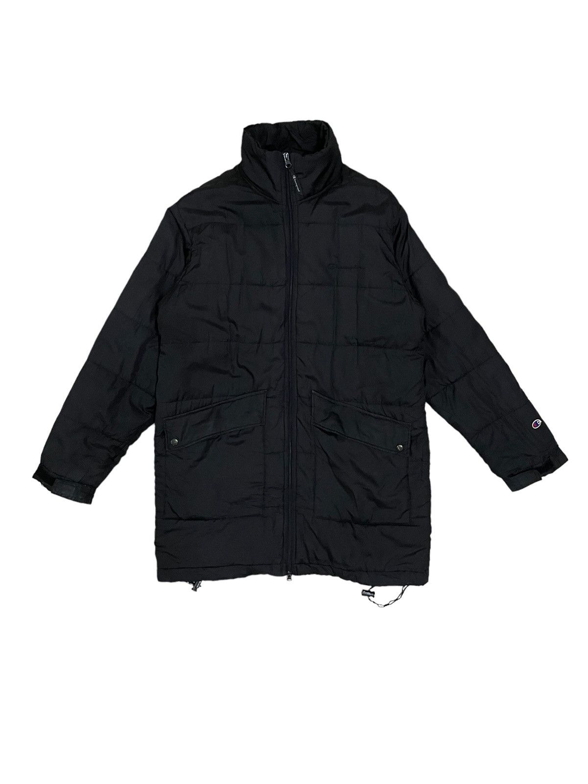 Champion Streetstyle Black Padded Half Coat