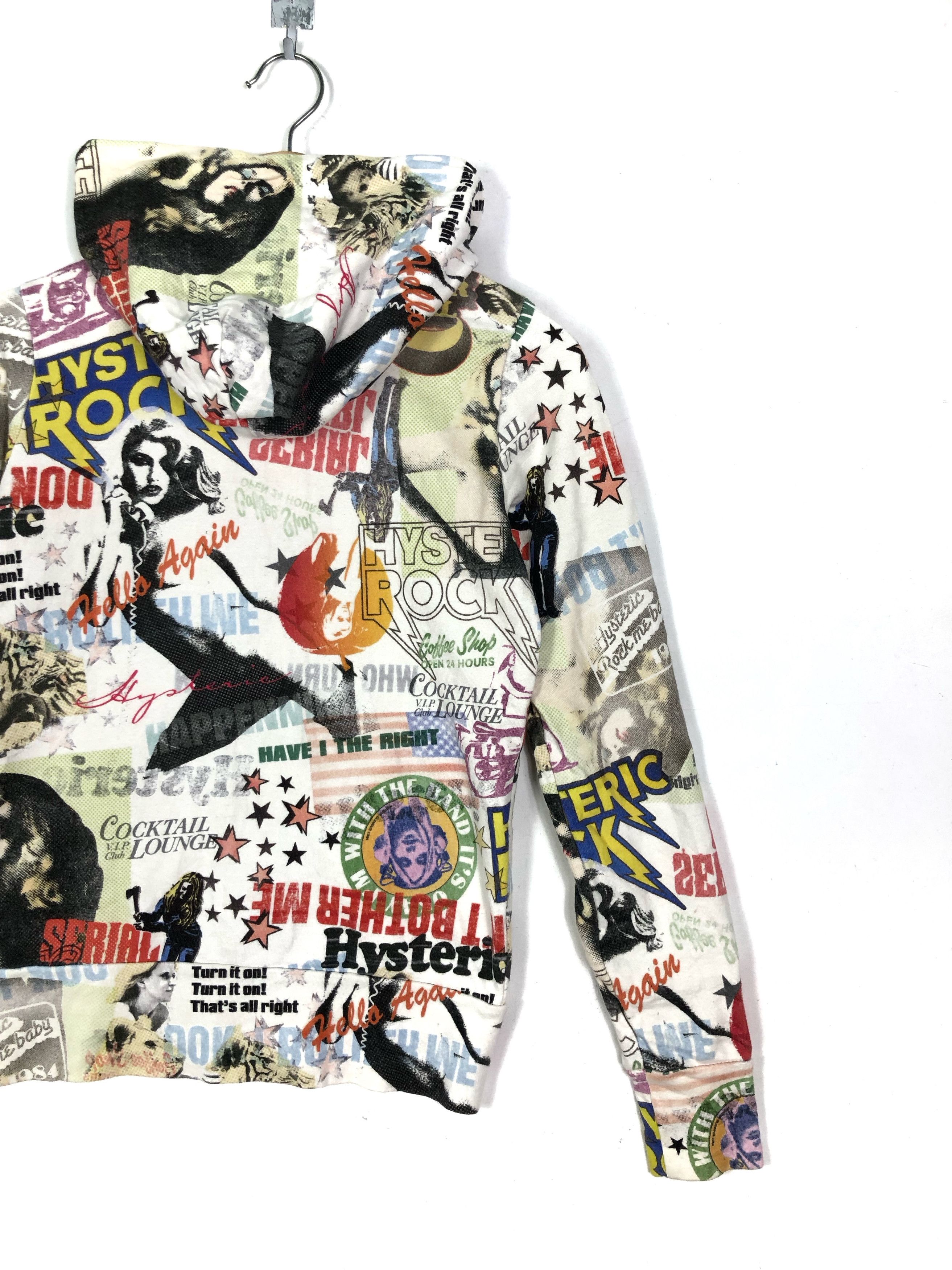 Hysteric Glamour RARE🔥HYSTERIC GLAMOUR ALL STRIPPER FULLPRINT ZIPPER HOODIE Size XS / US 0-2 / IT 36-38 - 4 Thumbnail
