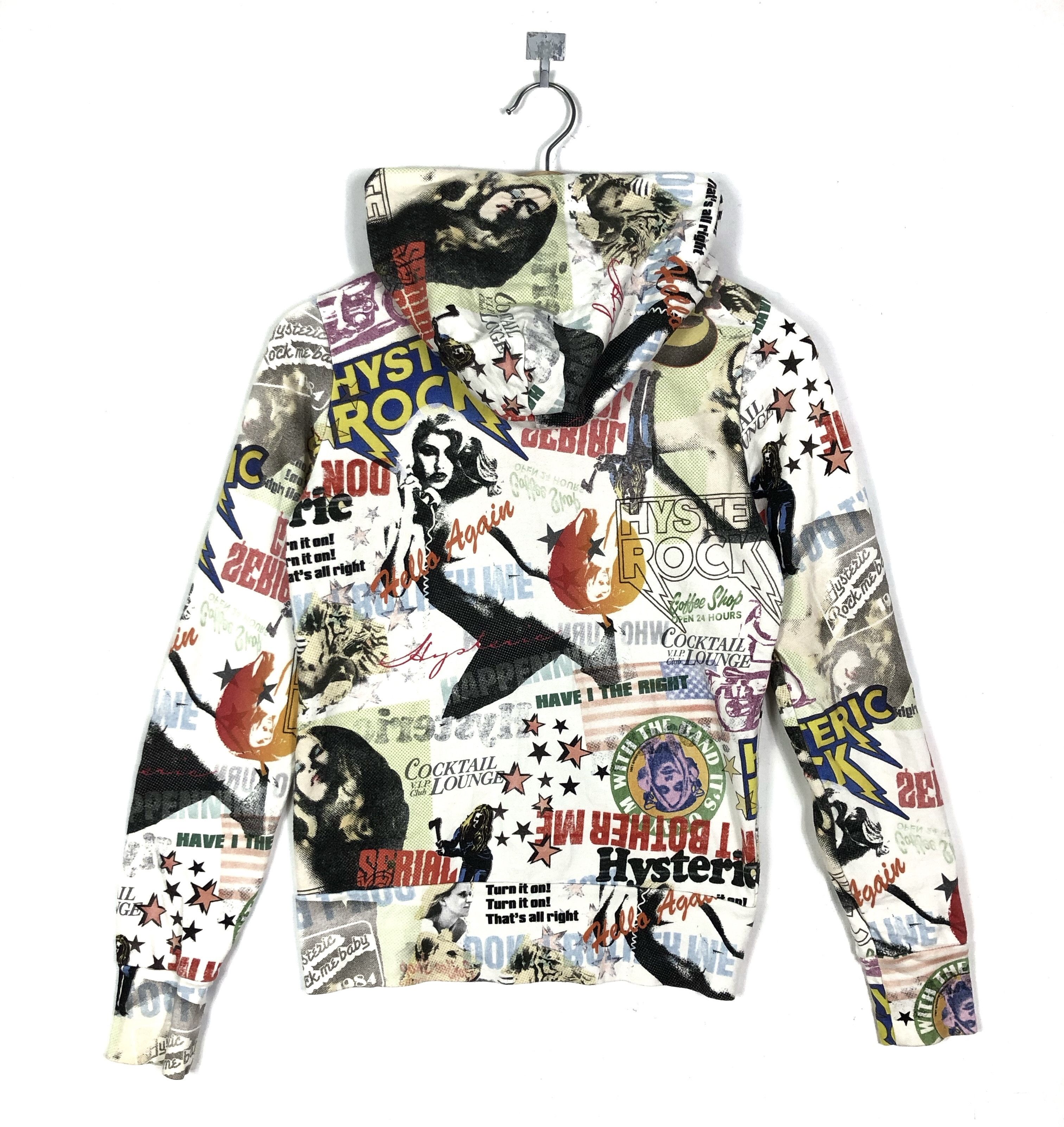 Hysteric Glamour RARE🔥HYSTERIC GLAMOUR ALL STRIPPER FULLPRINT ZIPPER HOODIE Size XS / US 0-2 / IT 36-38 - 2 Thumbnail