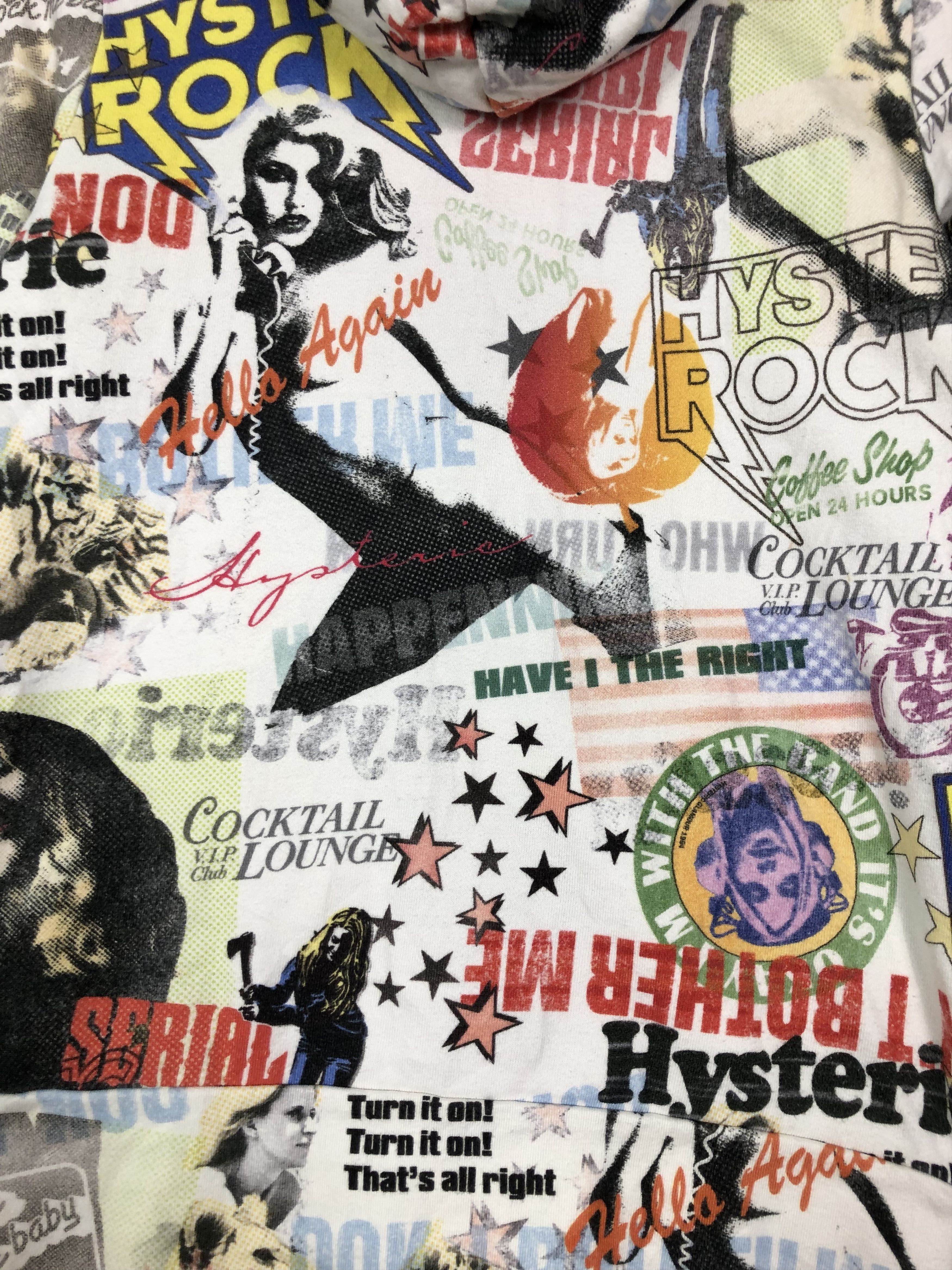 Hysteric Glamour RARE🔥HYSTERIC GLAMOUR ALL STRIPPER FULLPRINT ZIPPER HOODIE Size XS / US 0-2 / IT 36-38 - 6 Thumbnail