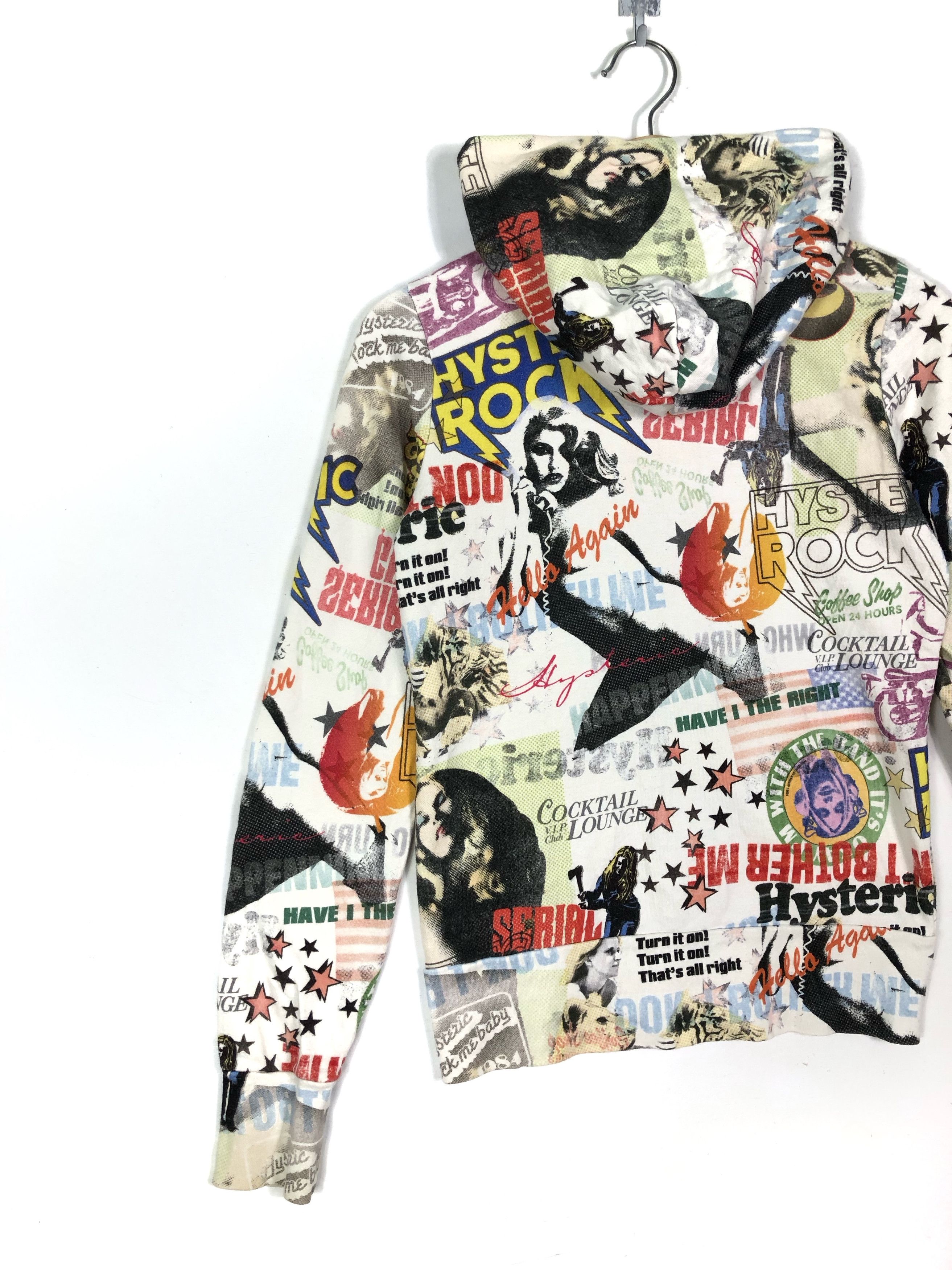 Hysteric Glamour RARE🔥HYSTERIC GLAMOUR ALL STRIPPER FULLPRINT ZIPPER HOODIE Size XS / US 0-2 / IT 36-38 - 5 Thumbnail