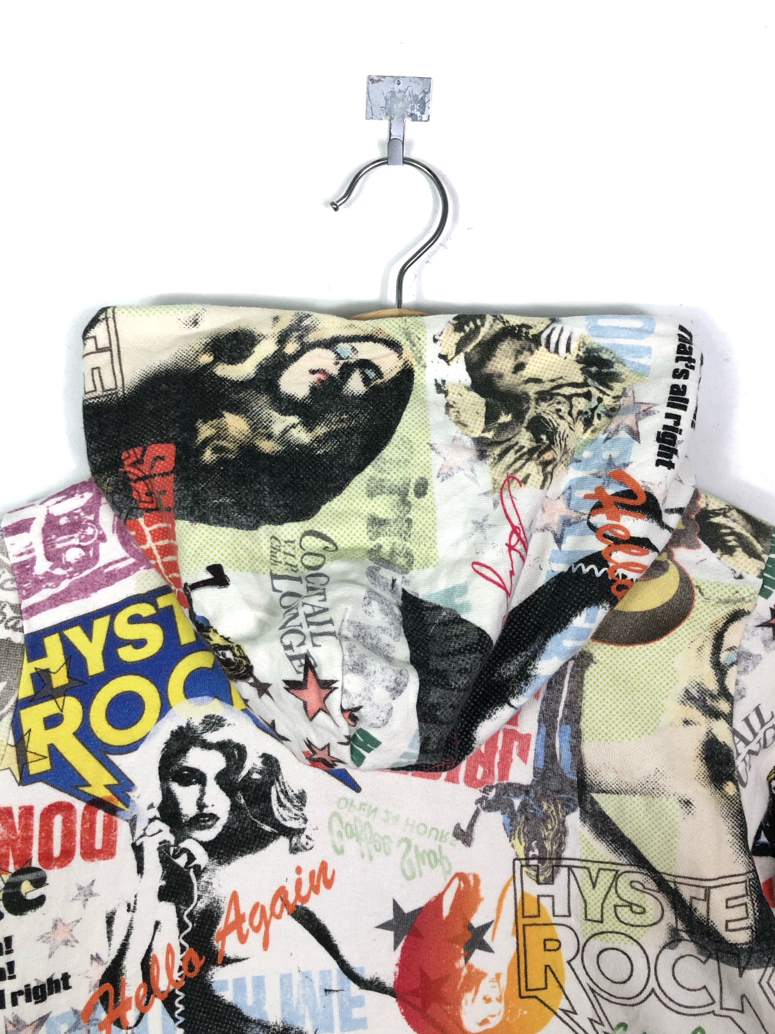 Hysteric Glamour RARE🔥HYSTERIC GLAMOUR ALL STRIPPER FULLPRINT ZIPPER HOODIE Size XS / US 0-2 / IT 36-38 - 7 Thumbnail