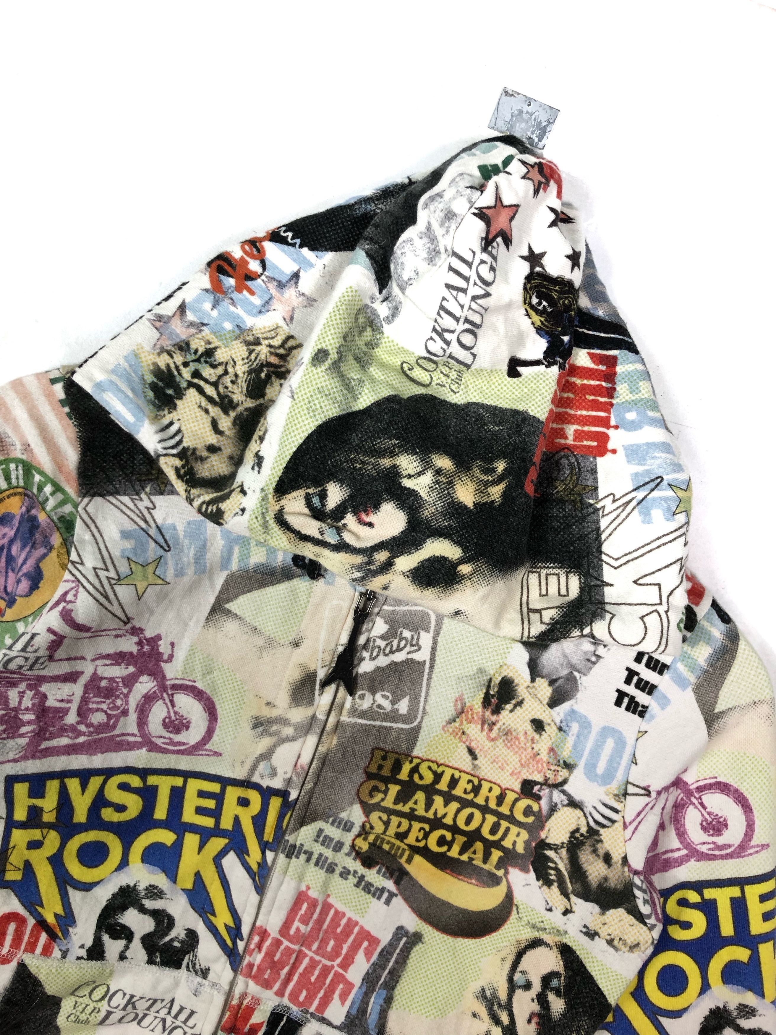 Hysteric Glamour RARE🔥HYSTERIC GLAMOUR ALL STRIPPER FULLPRINT ZIPPER HOODIE Size XS / US 0-2 / IT 36-38 - 11 Thumbnail