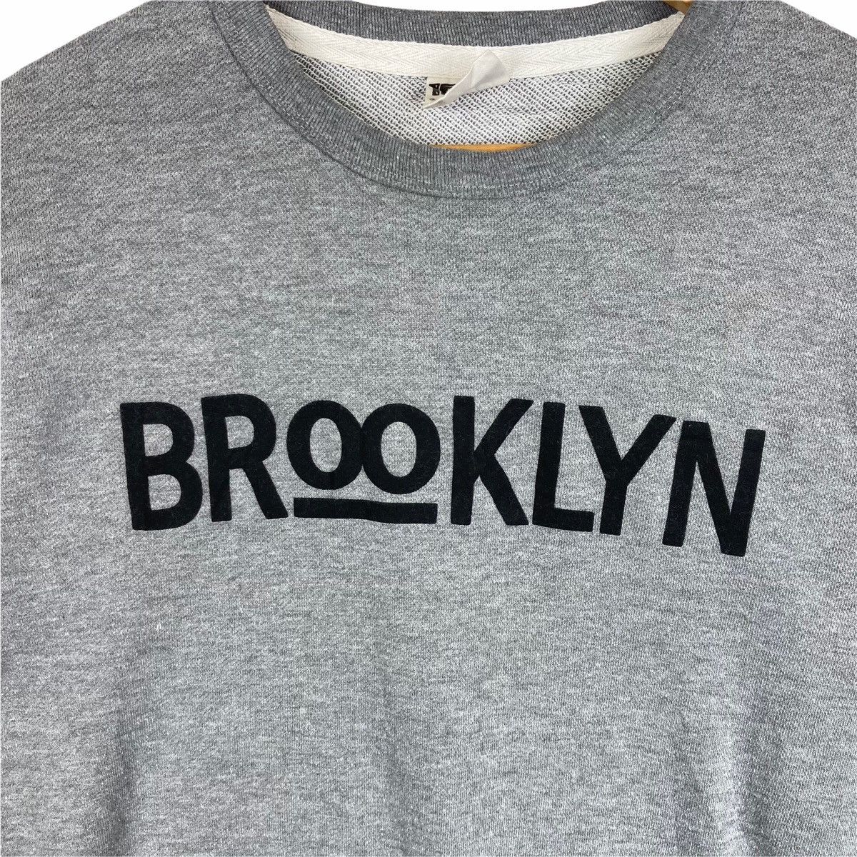 Vintage Vintage BROOKLYN Sweatshirt Casual Jumper Pullover Size US M / EU 48-50 / 2 - 2 Thumbnail