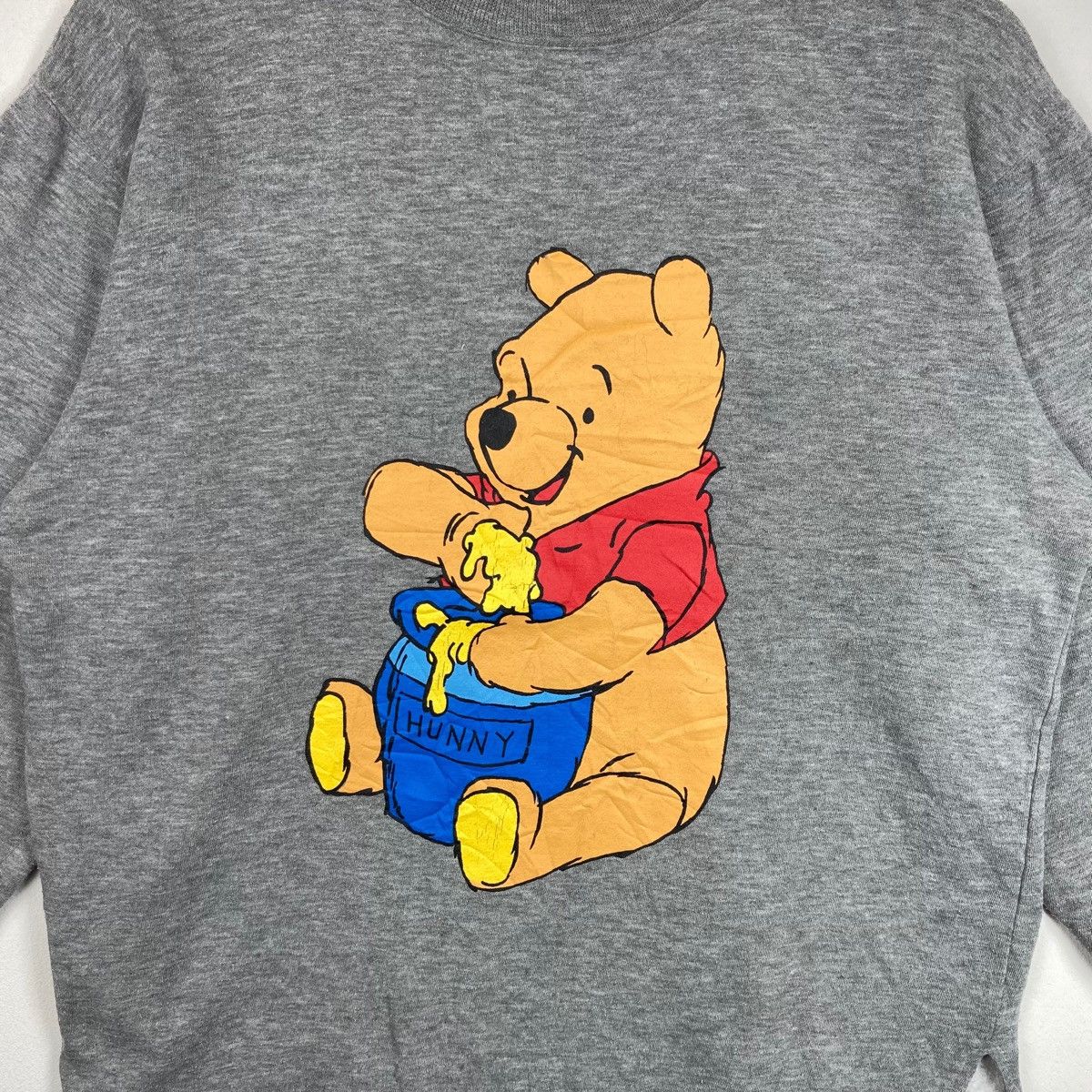Vintage Vintage POOH Sweatshirt cartoon casual jumper Pullover Size US M / EU 48-50 / 2 - 2 Thumbnail