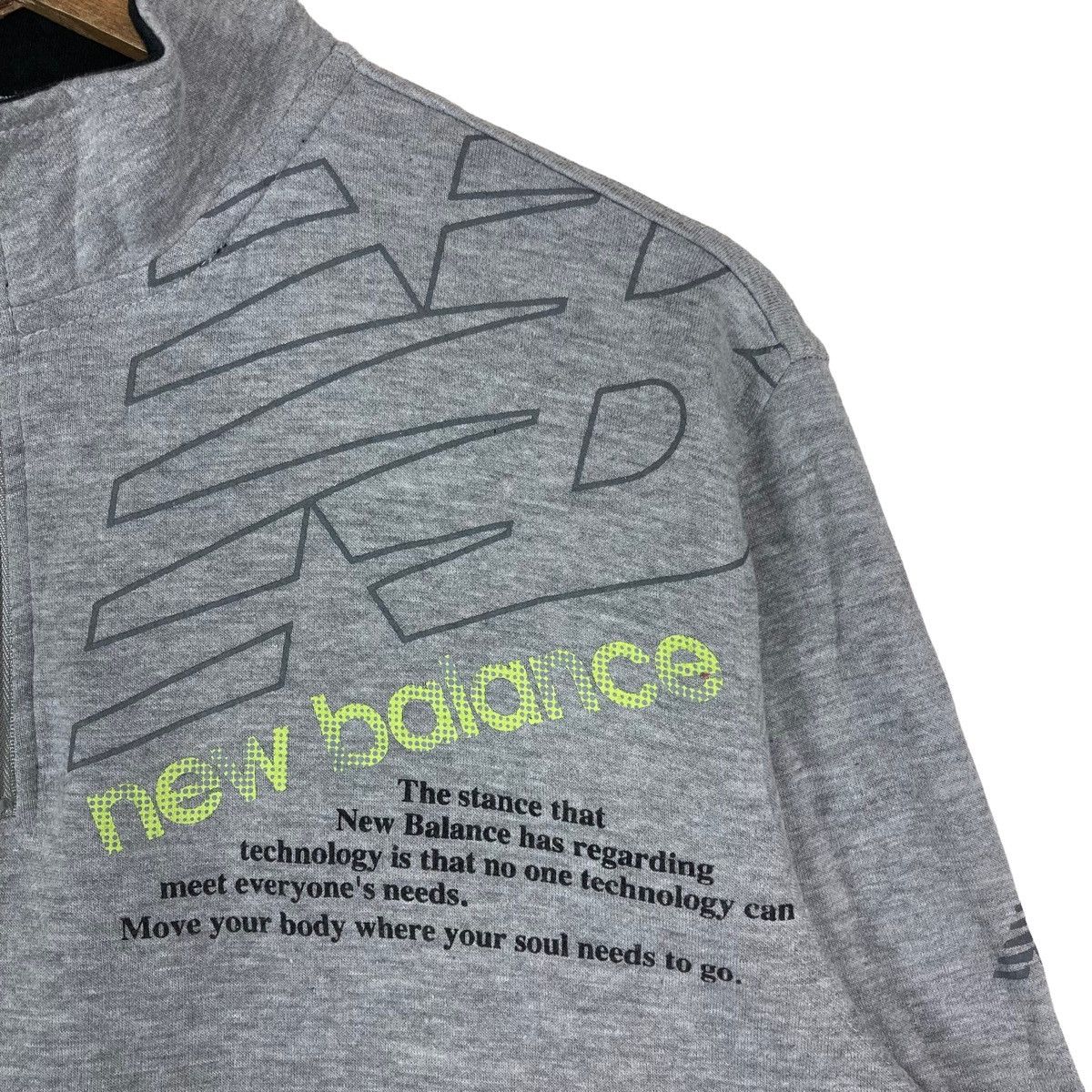 New Balance Vintage New Balance Quarter Zip Pullover Jumper Sweatshirt Size US M / EU 48-50 / 2 - 4 Thumbnail