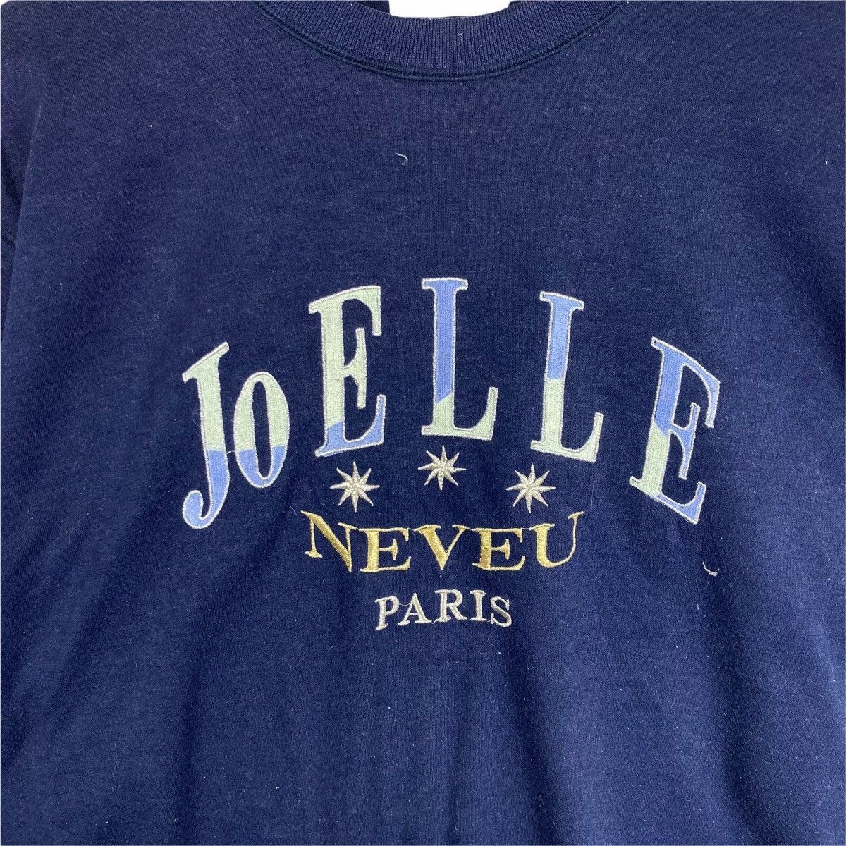 Vintage Vintage JOE ELLE NEVEU PARIS Sweatshirt Casual Jumper Size US M / EU 48-50 / 2 - 2 Thumbnail