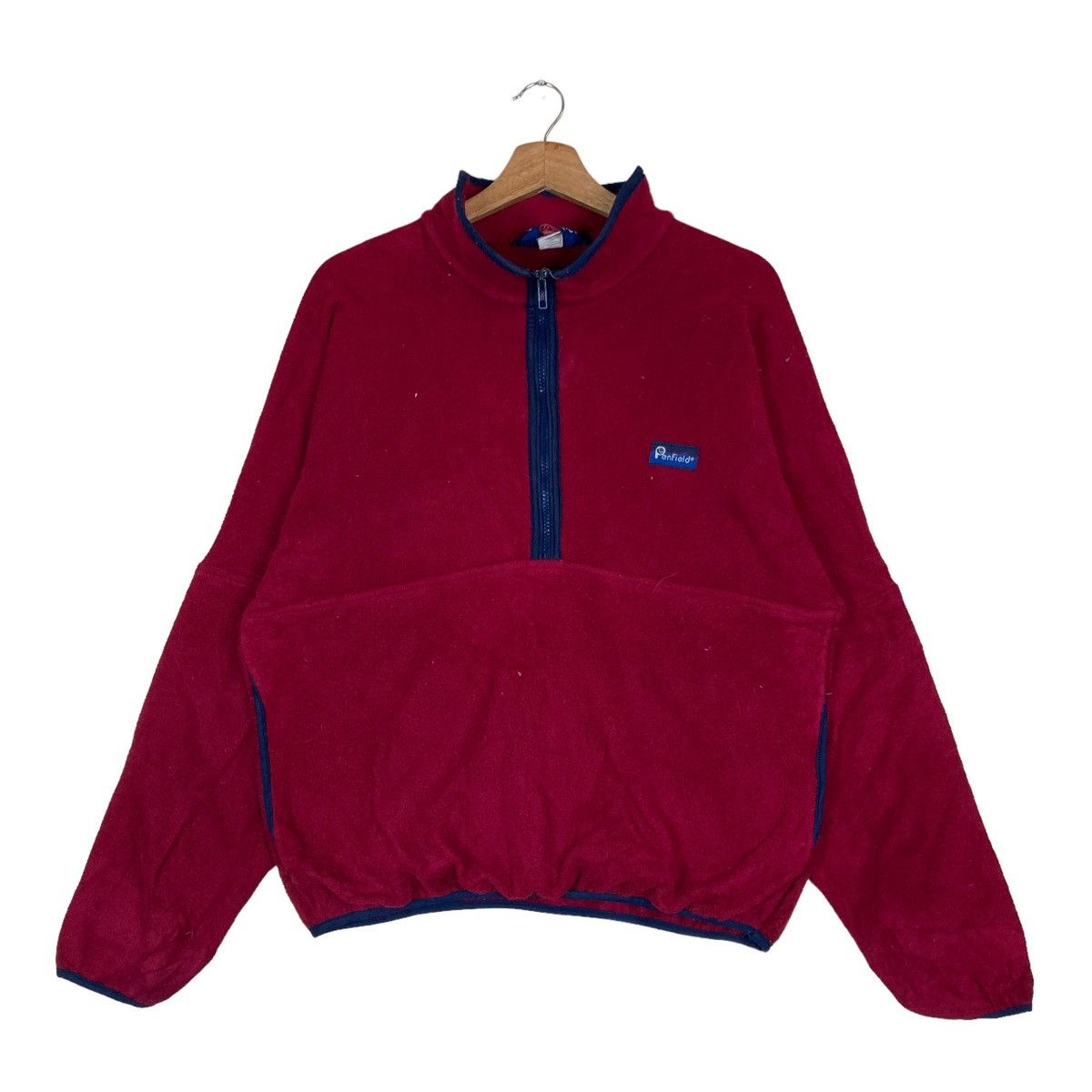 Penfield Vintage Penfield Half Zip Pullover Jumper Fleece Sweatshirt Size US M / EU 48-50 / 2 - 1 Thumbnail