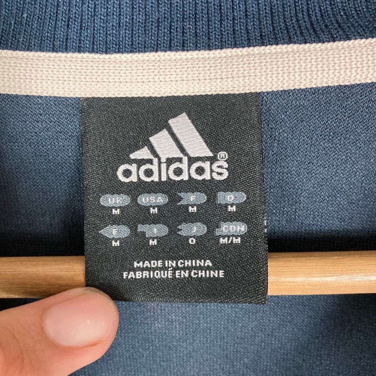 Adidas Adidas Spell Out Full Zipper Fleece Jacket Size US M / EU 48-50 / 2 - 6 Thumbnail