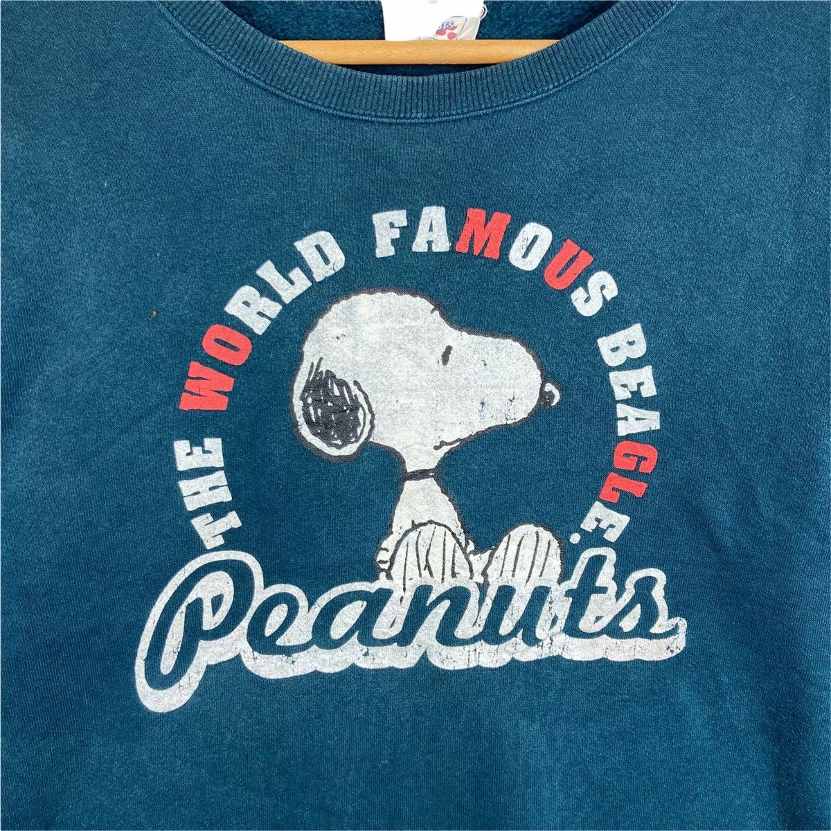 Peanuts Vintage World Famous Peanuts Sweatshirt Casual Jumper Size US L / EU 52-54 / 3 - 2 Thumbnail