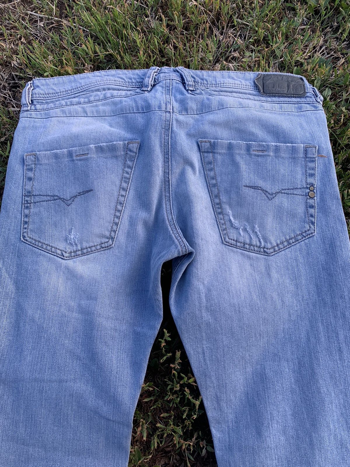 Diesel Vintage Diesel Belther-R jeans denim distressed style ( 33 ) Size US 33 - 6 Thumbnail