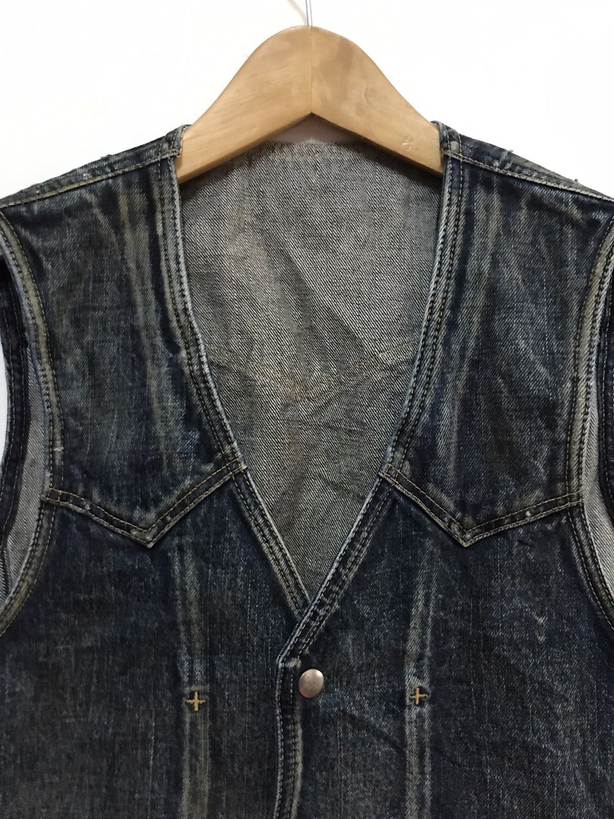 Number (N)ine Number nine denim vest Size US S / EU 44-46 / 1 - 6 Thumbnail