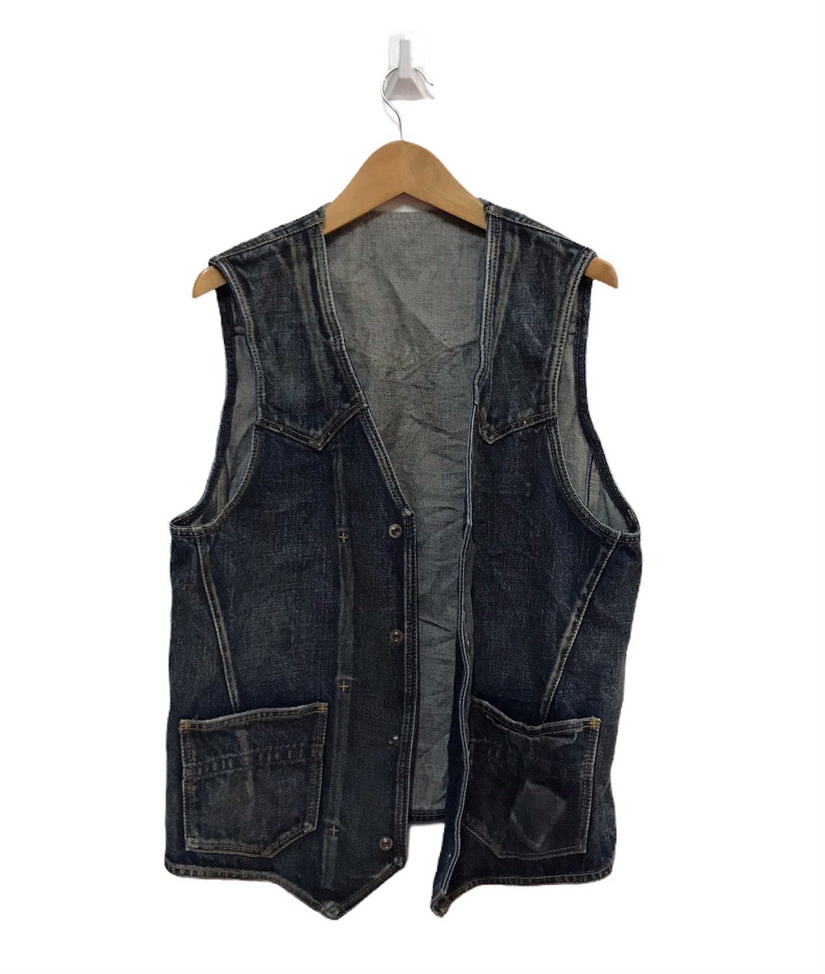 Number (N)ine Number nine denim vest Size US S / EU 44-46 / 1 - 3 Thumbnail