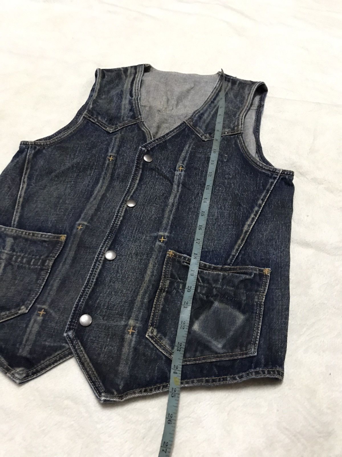 Number (N)ine Number nine denim vest Size US S / EU 44-46 / 1 - 12 Thumbnail