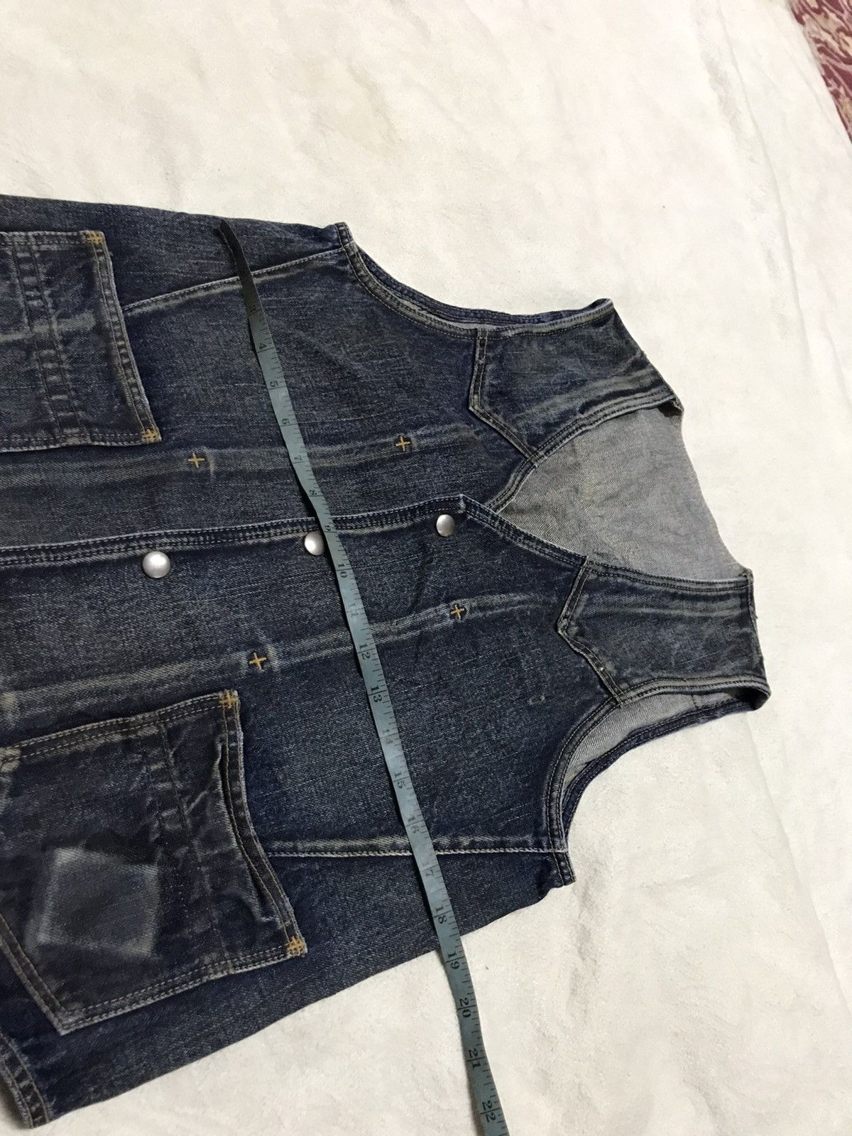 Number (N)ine Number nine denim vest Size US S / EU 44-46 / 1 - 11 Thumbnail