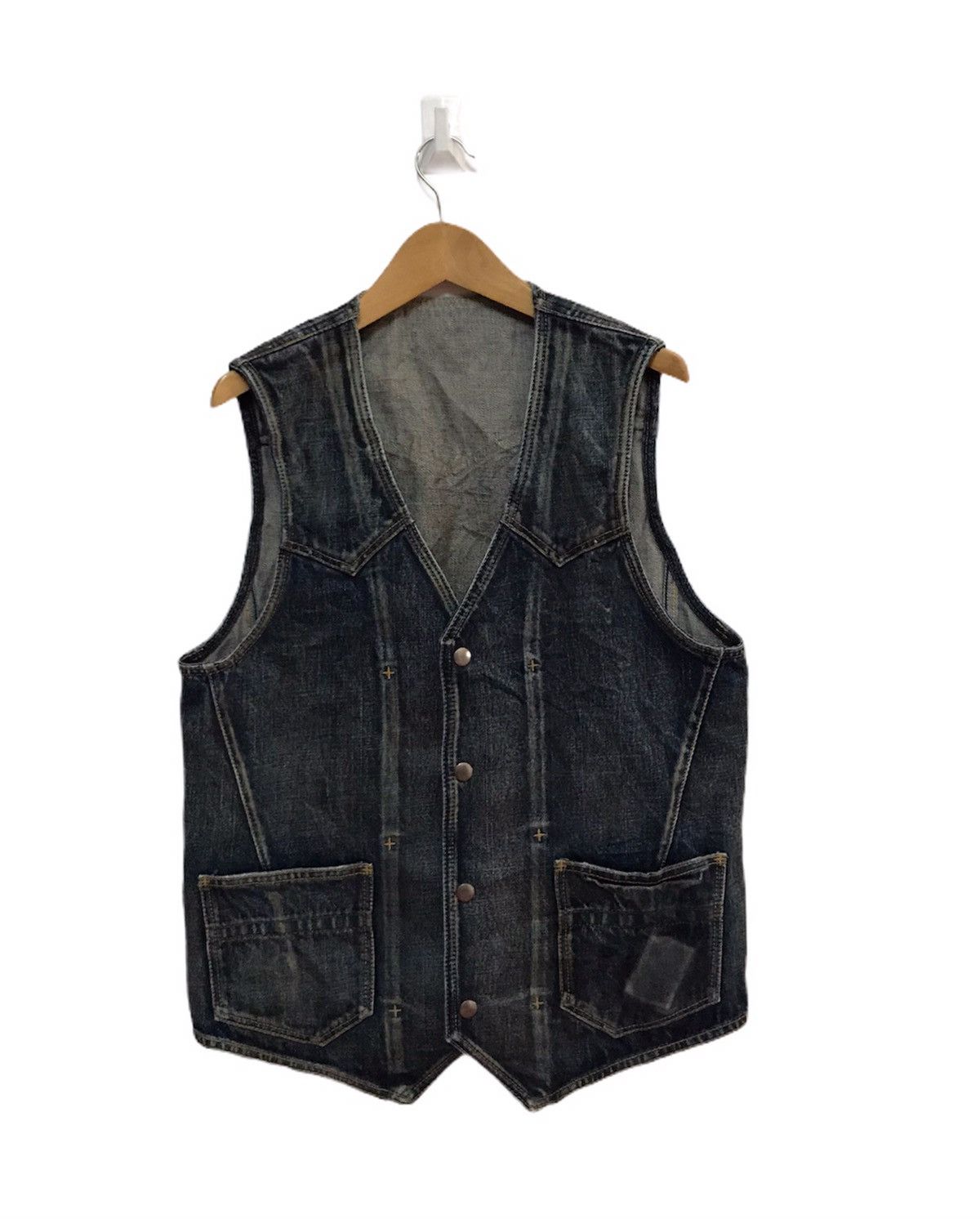 Number (N)ine Number nine denim vest Size US S / EU 44-46 / 1 - 2 Thumbnail