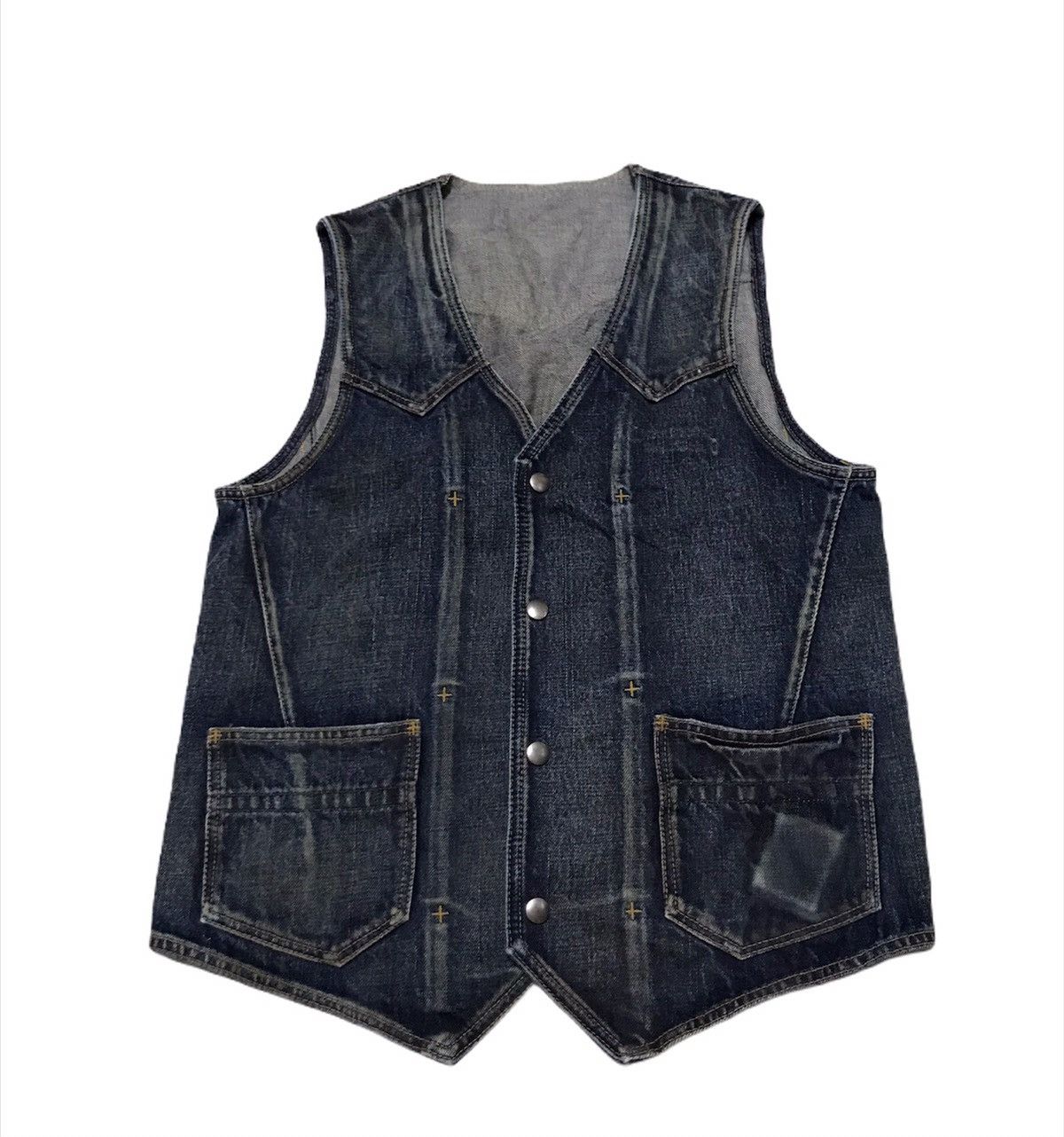 Number (N)ine Number nine denim vest Size US S / EU 44-46 / 1 - 5 Thumbnail