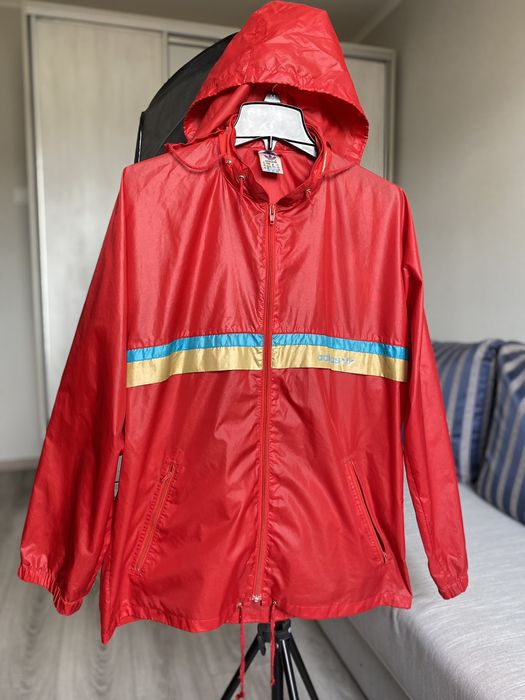 Adidas Vintage 90' Adidas Windbreaker Jacket Raincoat