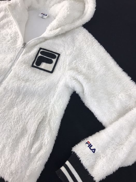 Fila best sale fluffy jacket