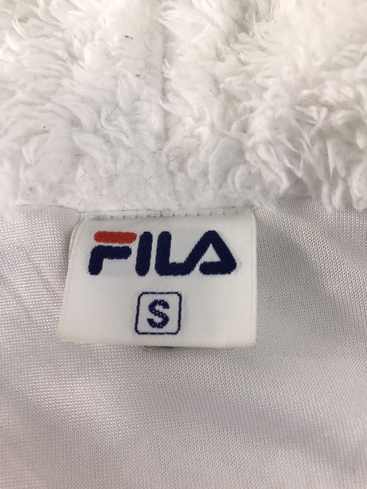 Fila Fila Fluffy Sweatshirt Jacket Zipper Embroidery Logo Size S / US 4 / IT 40 - 5 Thumbnail