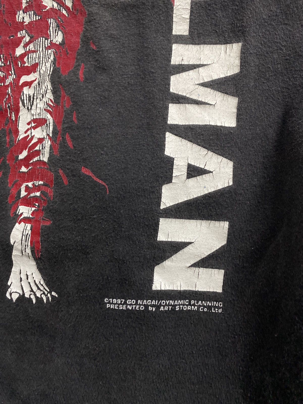 Anime Vintage Devilman Akira Fudou Rare Size US M / EU 48-50 / 2 - 7 Thumbnail