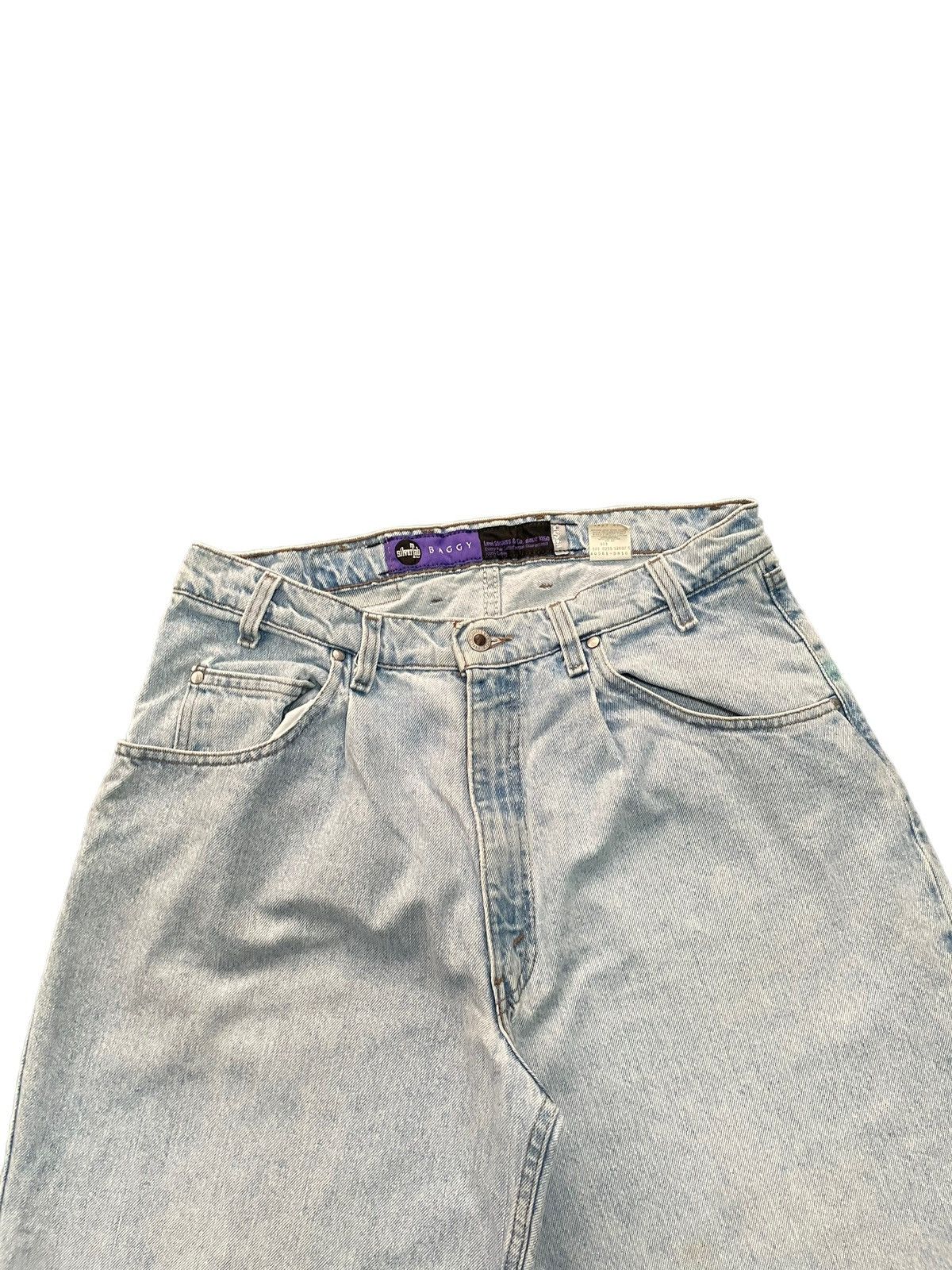 Levi's × Vintage Vintage 1995 Levis Silvertab Baggy Size US 35 - 5 Thumbnail