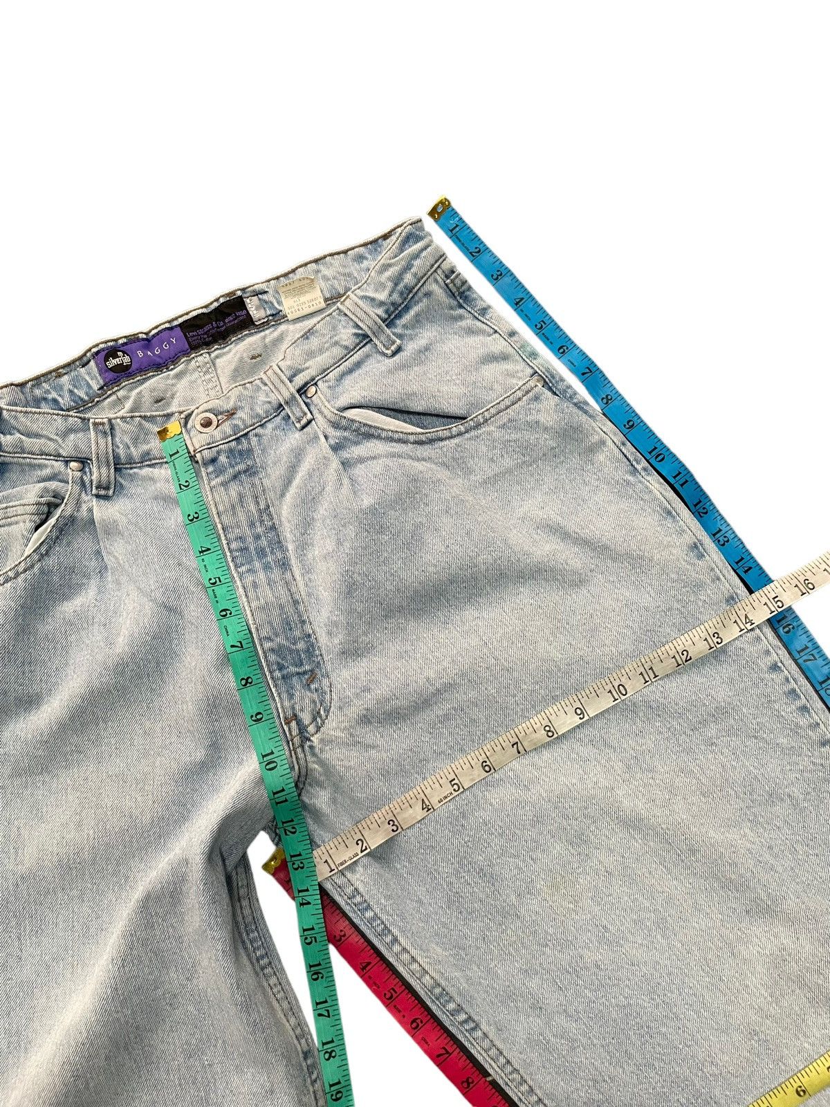 Levi's × Vintage Vintage 1995 Levis Silvertab Baggy Size US 35 - 20 Thumbnail