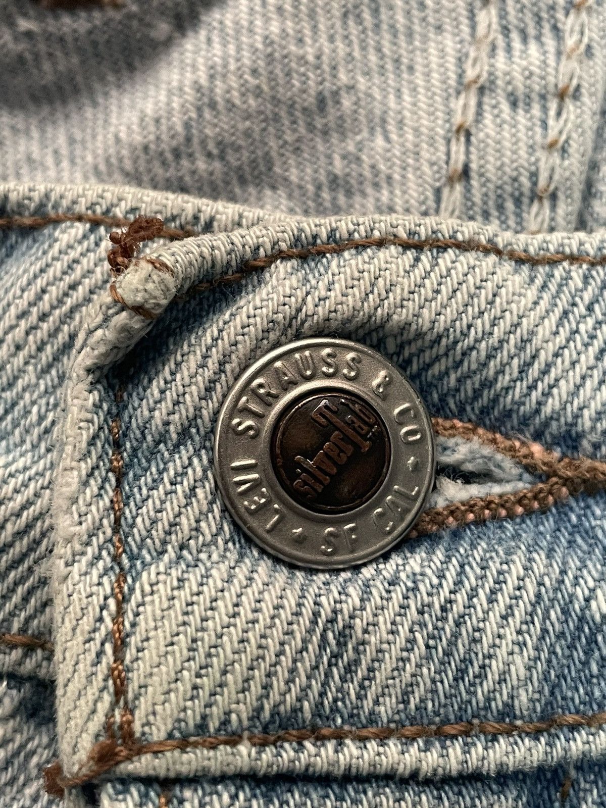 Levi's × Vintage Vintage 1995 Levis Silvertab Baggy Size US 35 - 16 Thumbnail