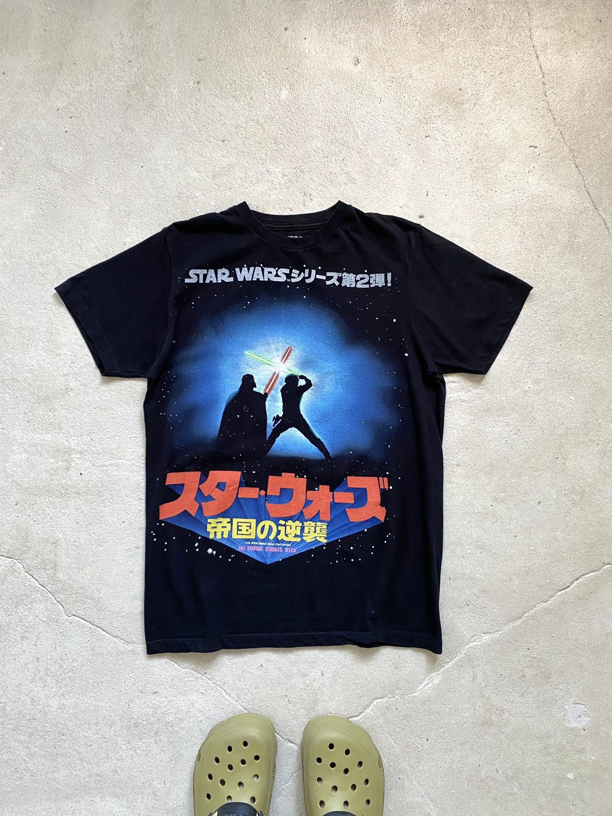 Japanese Brand Rare! Vintage Star Wars Japan Movie Promo T Shirt Size US M / EU 48-50 / 2 - 1 Thumbnail