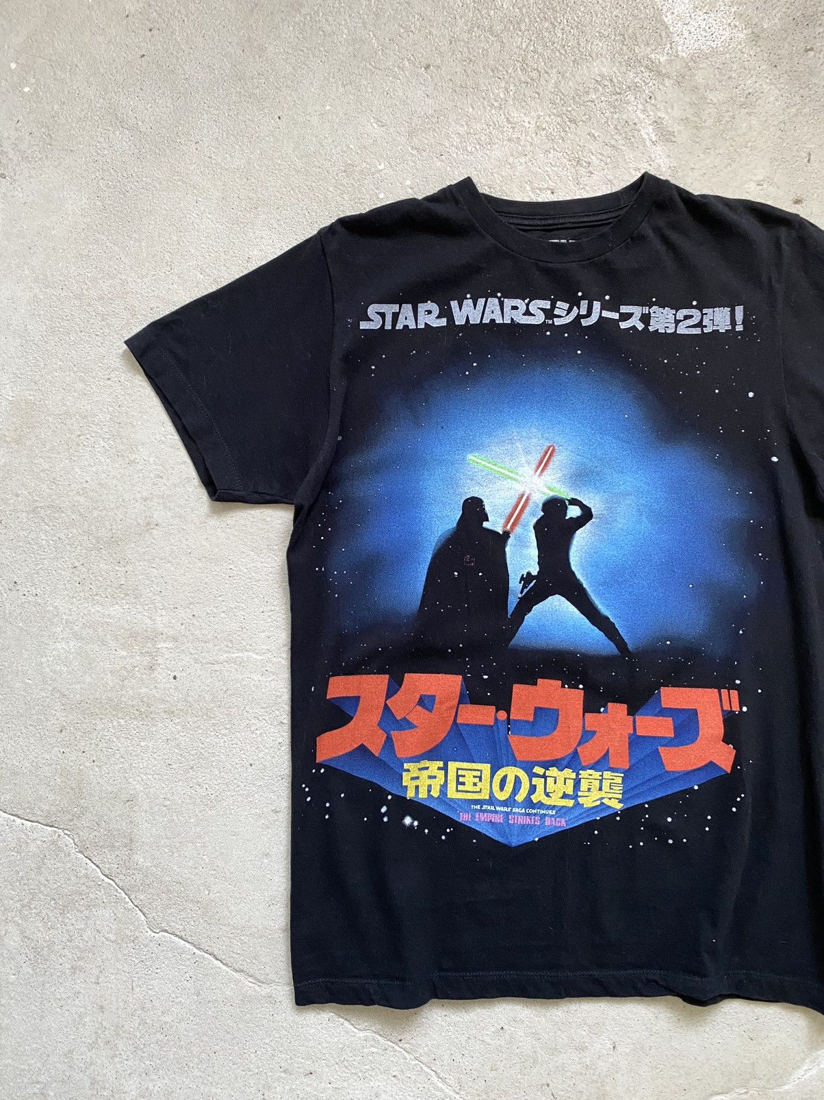 Japanese Brand Rare! Vintage Star Wars Japan Movie Promo T Shirt Size US M / EU 48-50 / 2 - 2 Thumbnail
