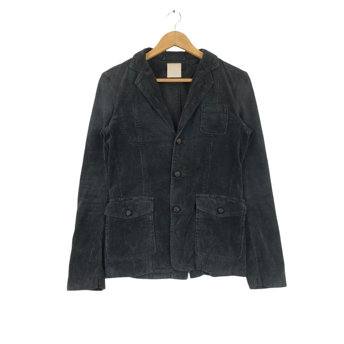 FACTOTUM FACTOTUM Corduroy Jacket Nice Design Japanese Brand Size US M / EU 48-50 / 2 - 1 Thumbnail
