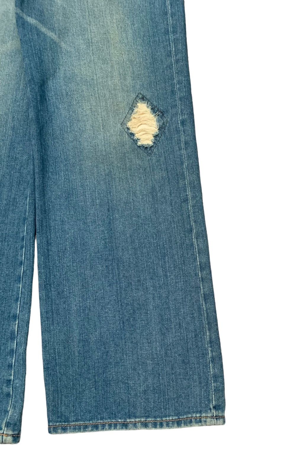 14th Addiction × If Six Was Nine × Japanese Brand Rare Design Vintage Brand Open Arms Baggy Jeans 1990s Size US 32 / EU 48 - 5 Thumbnail