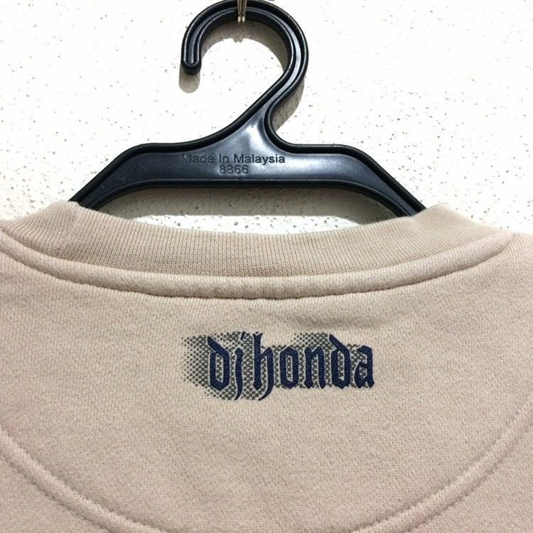 Japanese Brand Vintage DJ Honda Japanese Hip Hop DJ PullOver Jumper Size US M / EU 48-50 / 2 - 4 Thumbnail