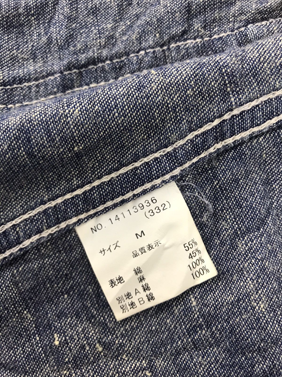 Japanese Brand Cube Sugar Button Up Chore Jacket Pocket Trucker Western Size US M / EU 48-50 / 2 - 8 Thumbnail
