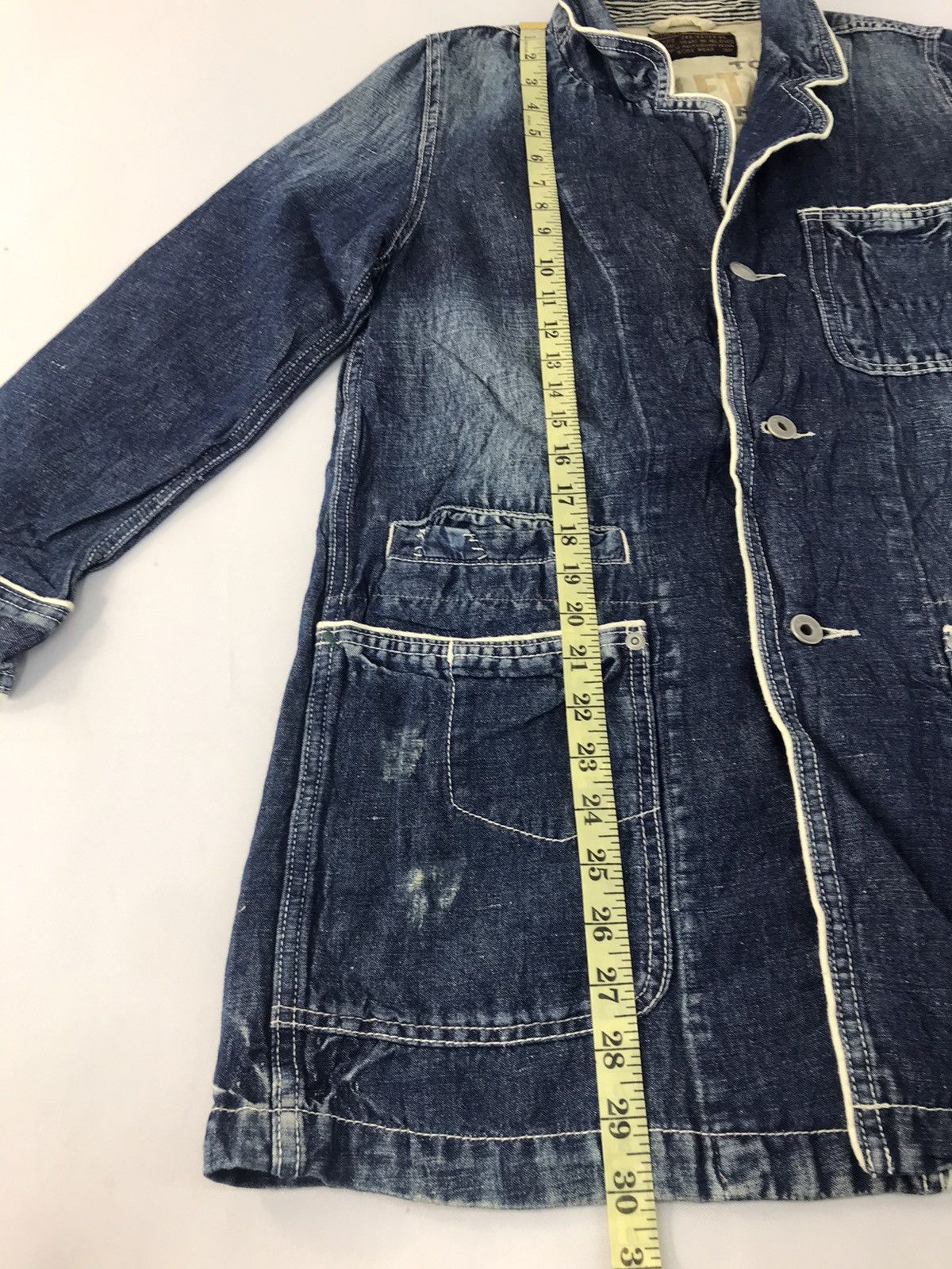 Japanese Brand Cube Sugar Button Up Chore Jacket Pocket Trucker Western Size US M / EU 48-50 / 2 - 11 Thumbnail