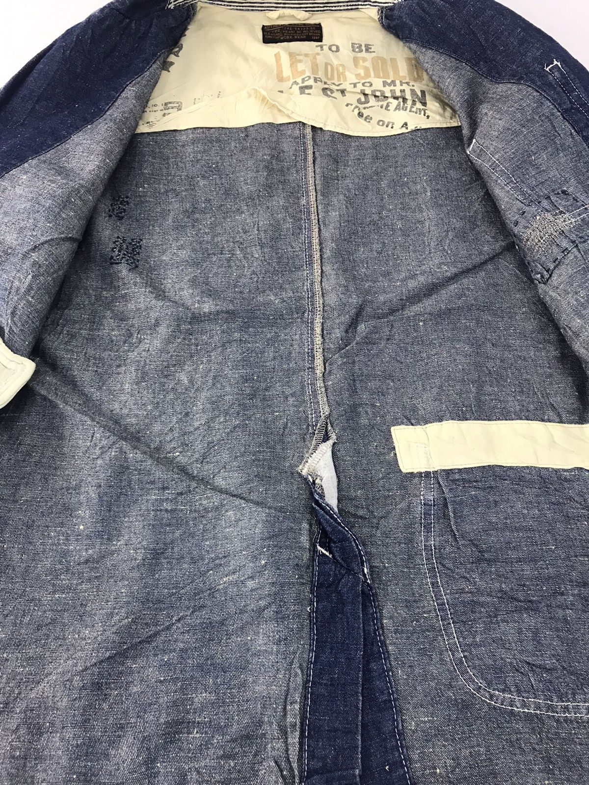 Japanese Brand Cube Sugar Button Up Chore Jacket Pocket Trucker Western Size US M / EU 48-50 / 2 - 5 Thumbnail